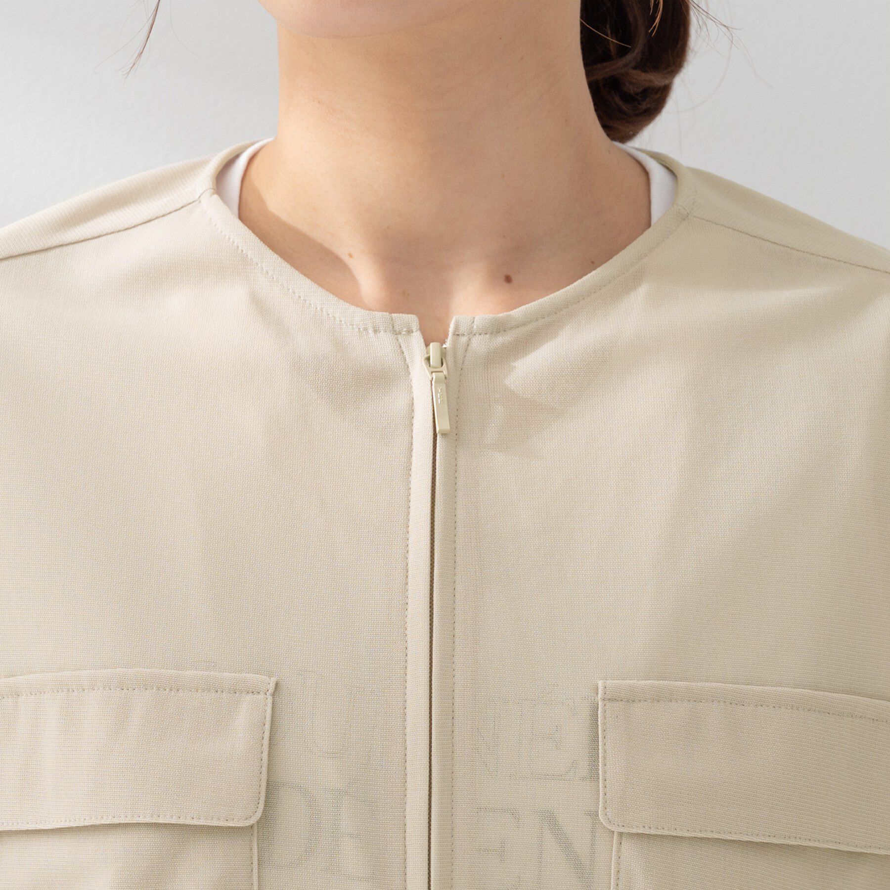 UNTITLED「【古畑星夏さん着用/洗える】シアーブルゾン」|ブルゾン・スタジャン|