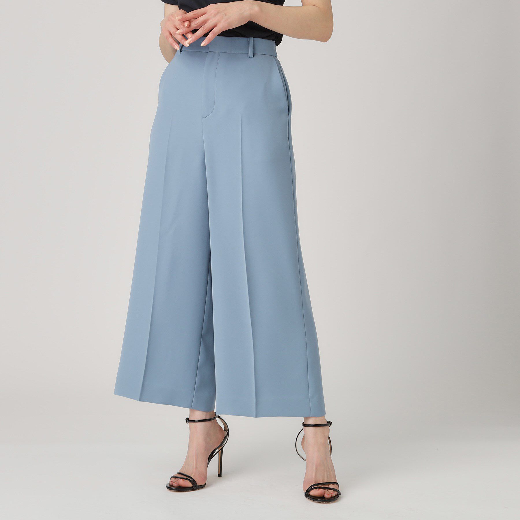 COUP DE CHANCE「【洗える／日本製】センタープレス入ワイドパンツ」|その他|