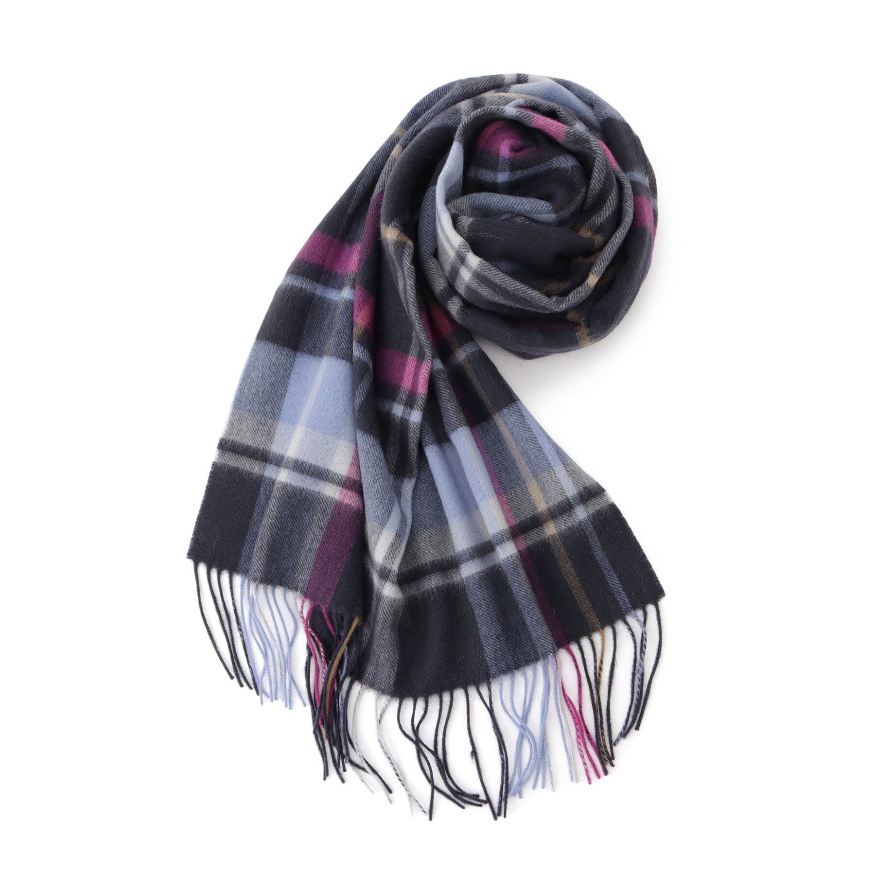 Reflect「【寒さ対策／コーディネートのポイントに◎】ウォッシャブルストール」|ストール|チャコールグレー(2