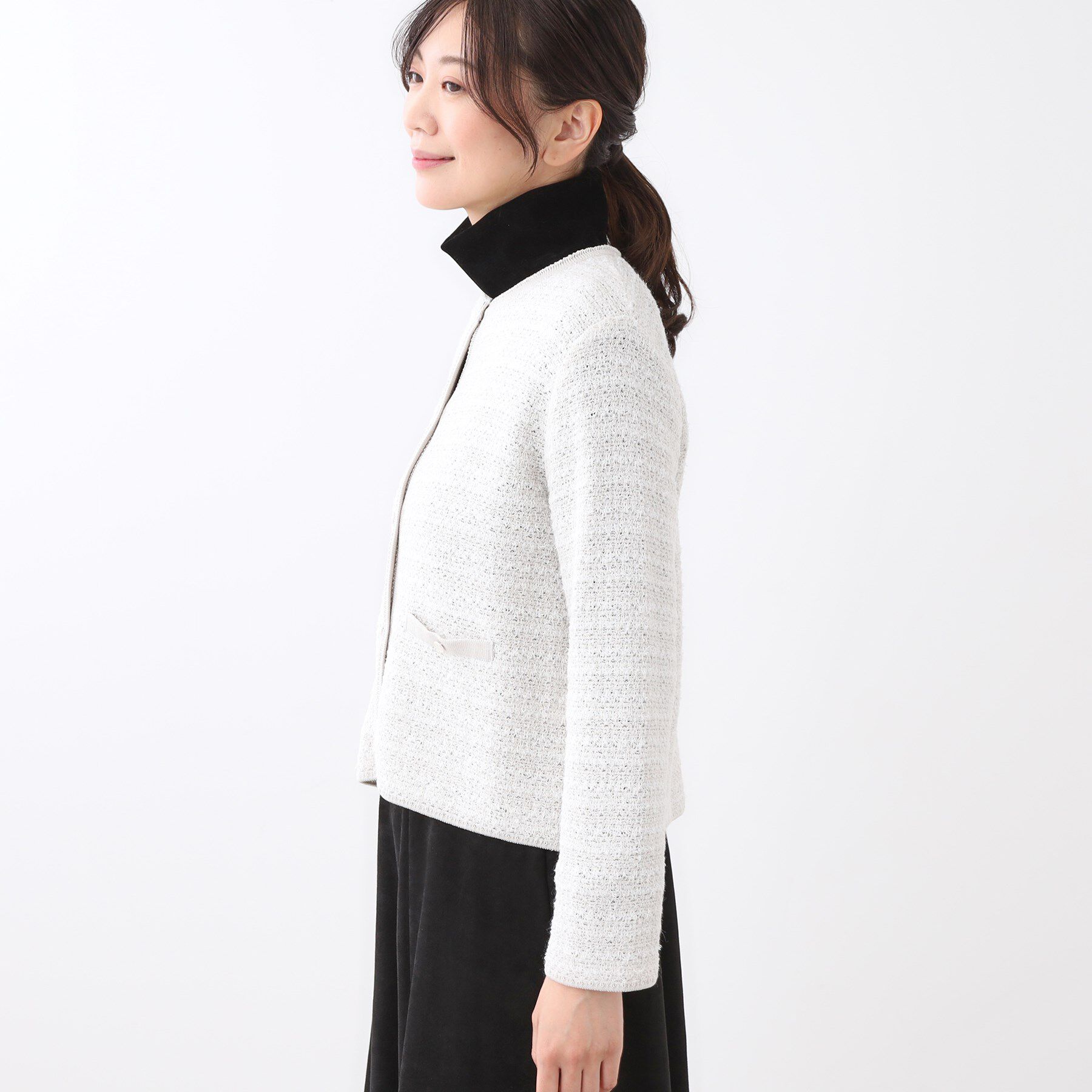 Reflect「【ライトアウター／ゆったりシルエット／気軽な羽織に◎】ドライタッチカーディガン」|カーディガン|