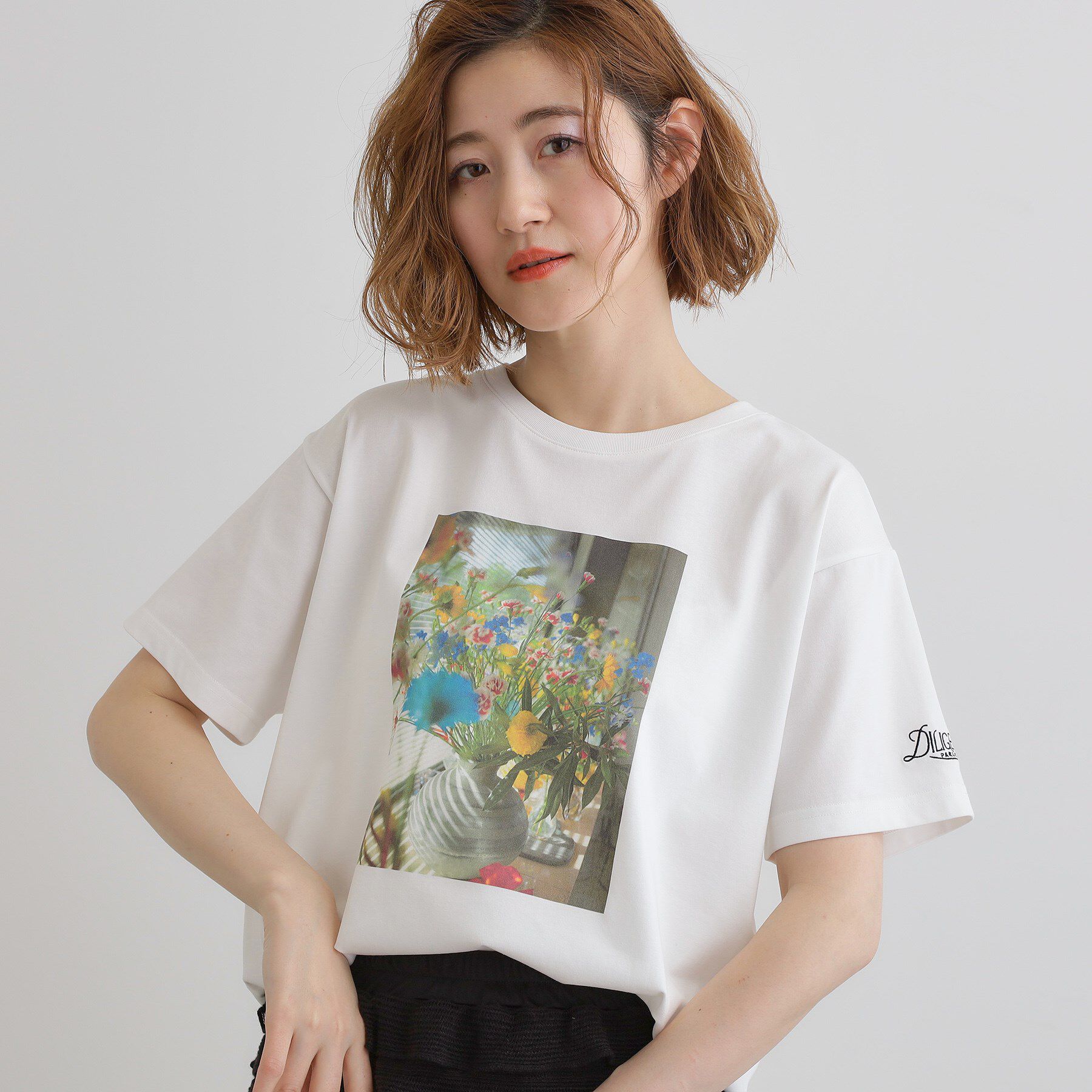 grove「【コラボITEM】DILIGENCE PARLOUR フォトベーシックTシャツ」|Tシャツ・カットソー|