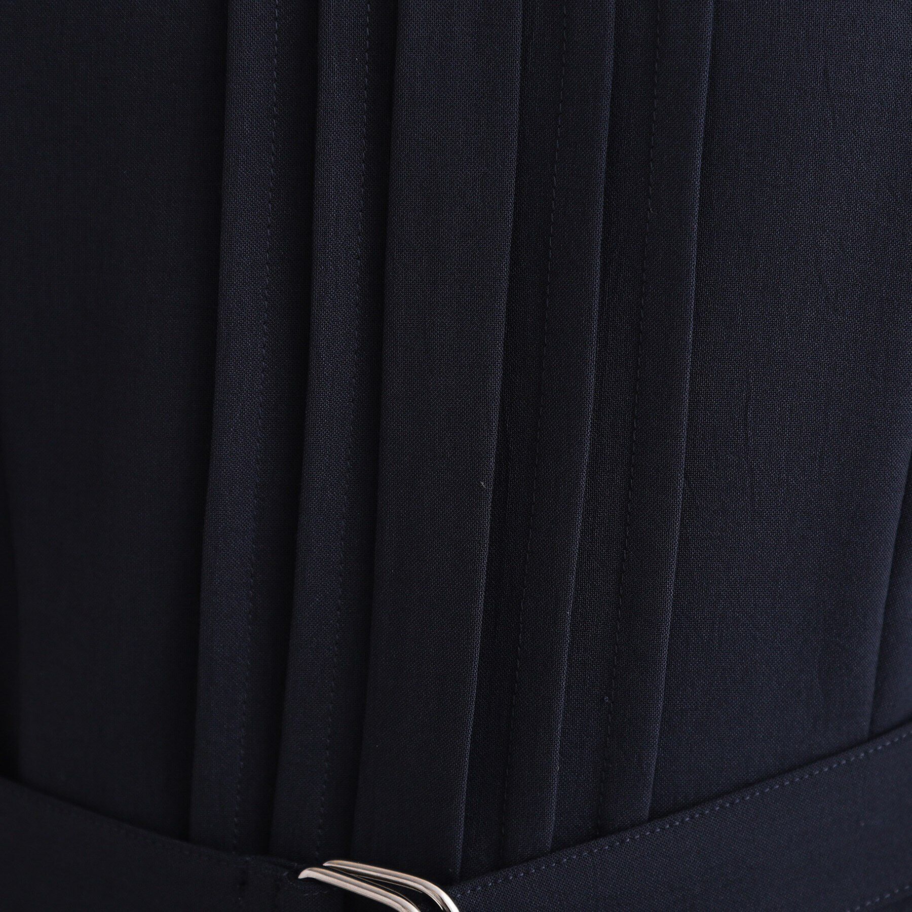 INDIVI「【洗える／UVケア／SETUP可能】ウール調フィット＆フレアワンピース」|ワンピース|