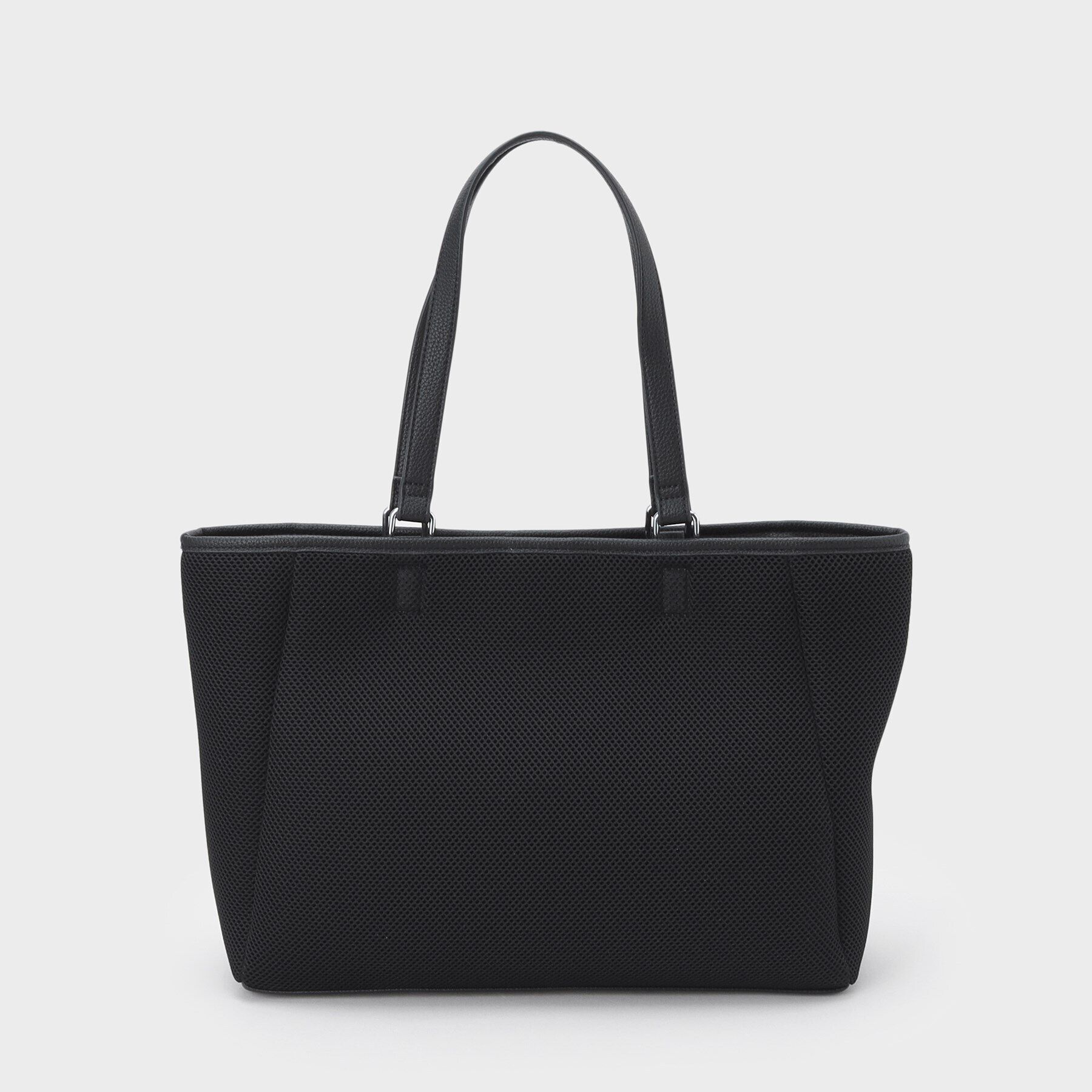 INDIVI「【A4収納可能／合皮】メッシュトートバッグ」|トートバッグ|