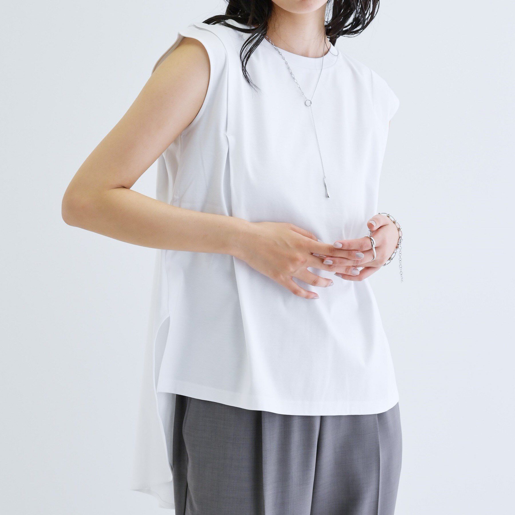 GALLEST「フィッシュテールカットソー」|Tシャツ・カットソー|