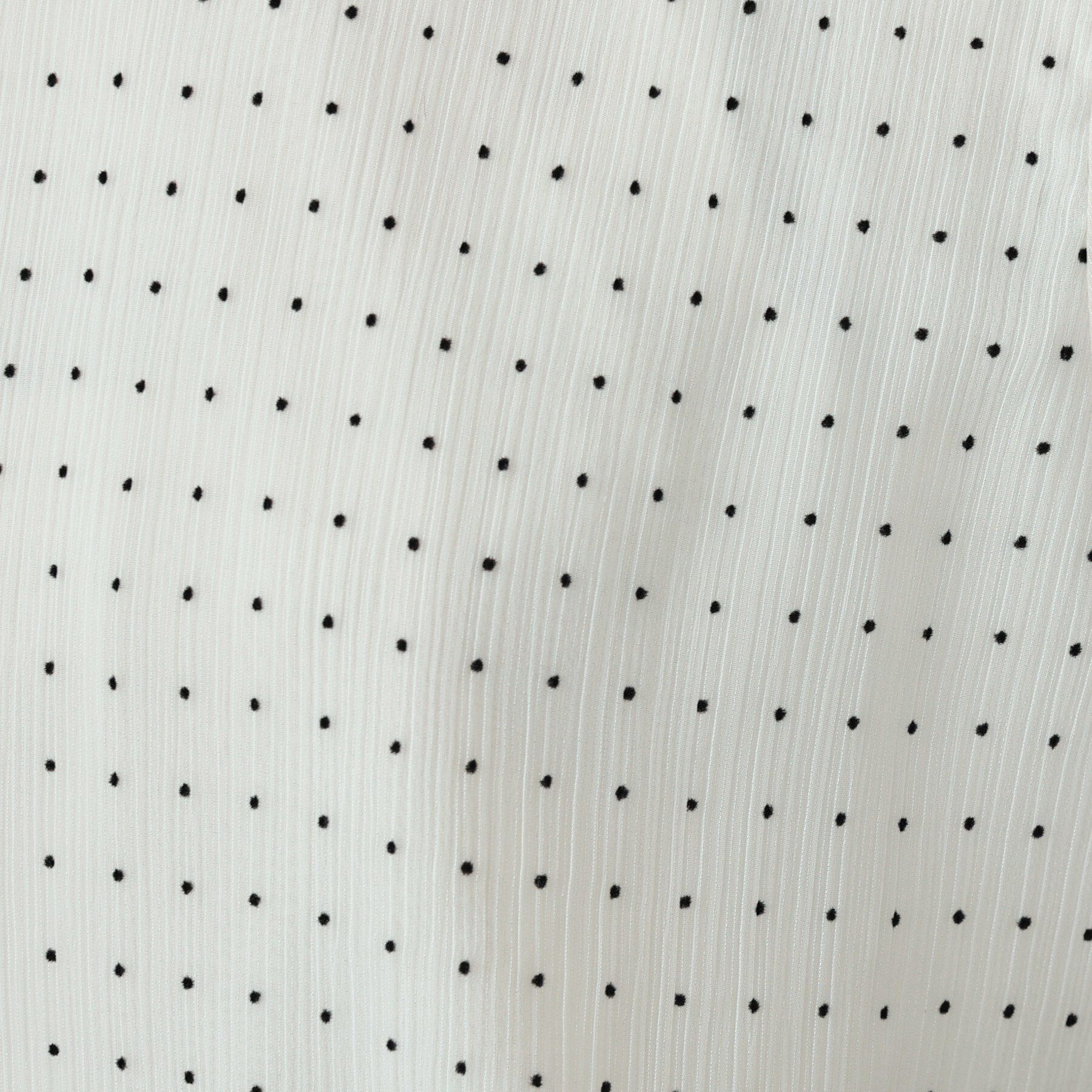 INDIVI「フロッキードットブラウス」|シャツ・ブラウス|