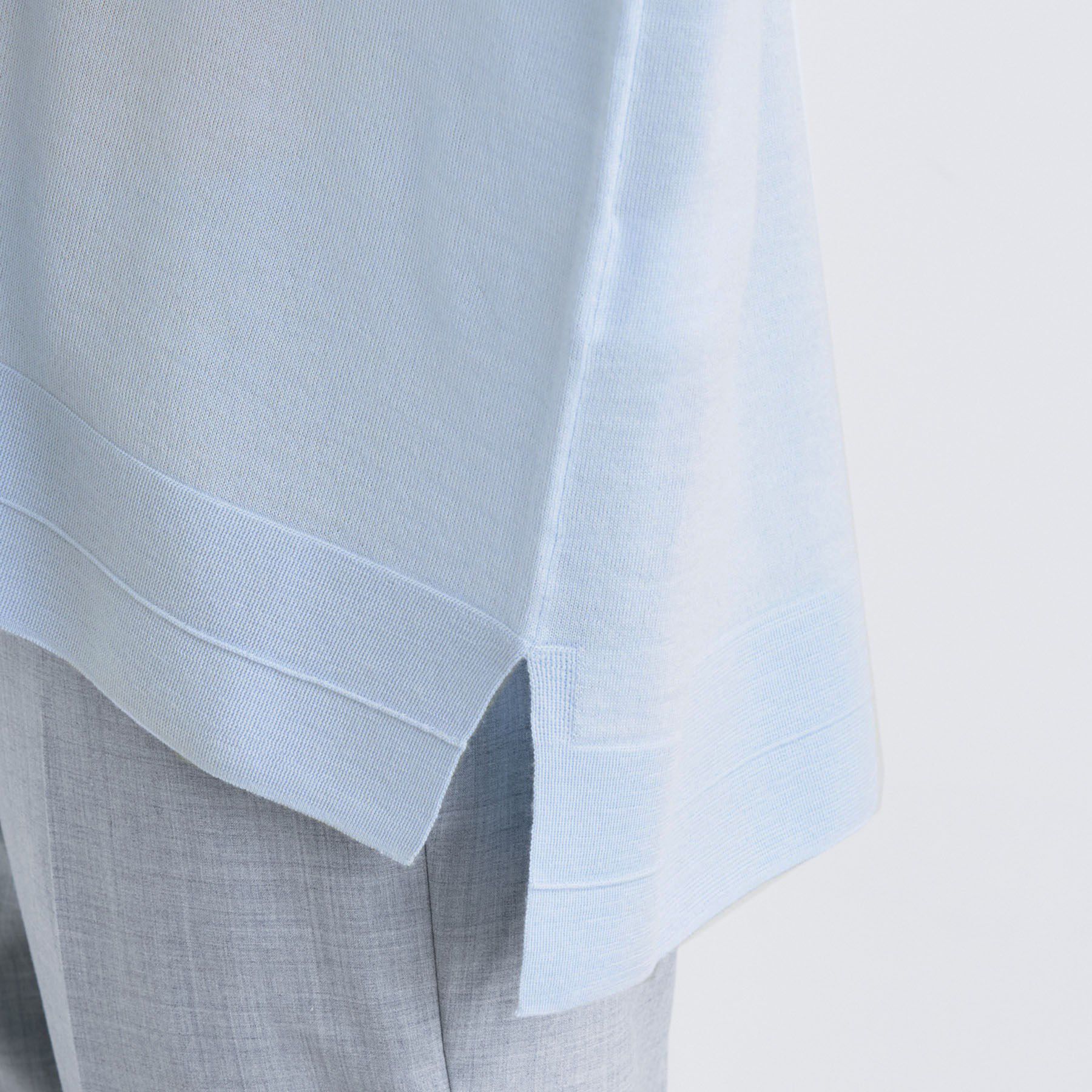 INDIVI「【洗える／毛玉になりにくい】エクストラファインウール ハイネックニット」|ニット・セーター|