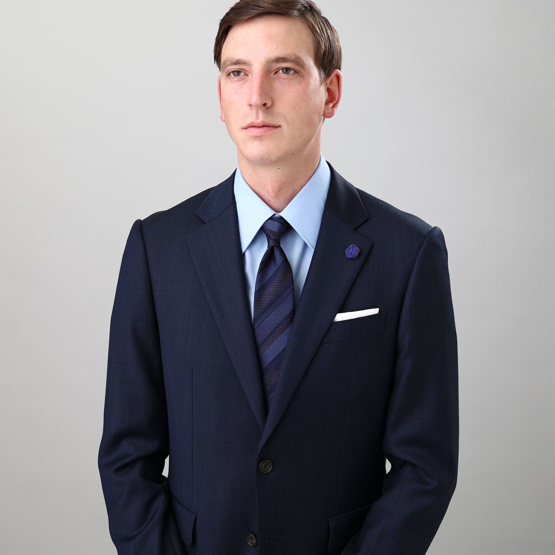 TAKEO KIKUCHI「【ベストセラー/日本製】シャドーストライプ シルクネクタイ」|ネクタイ・蝶ネクタイ|