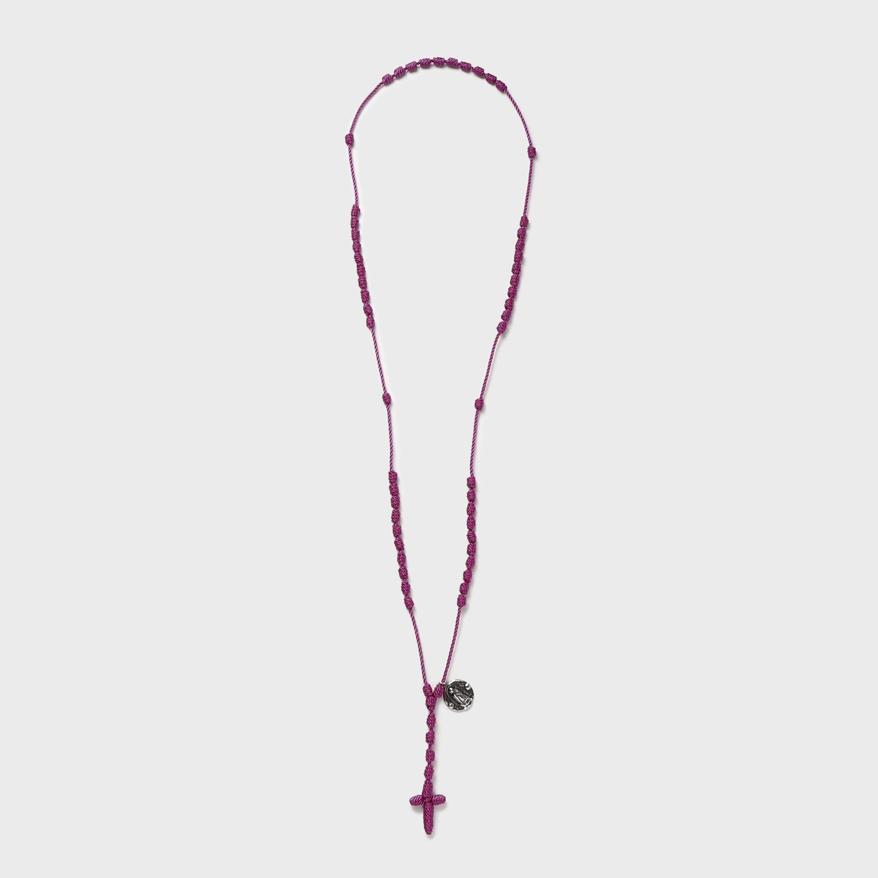 TAKEO KIKUCHI「【OJO DE MEX】Mexican Rosario Necklace」|ネックレス|Purple(080