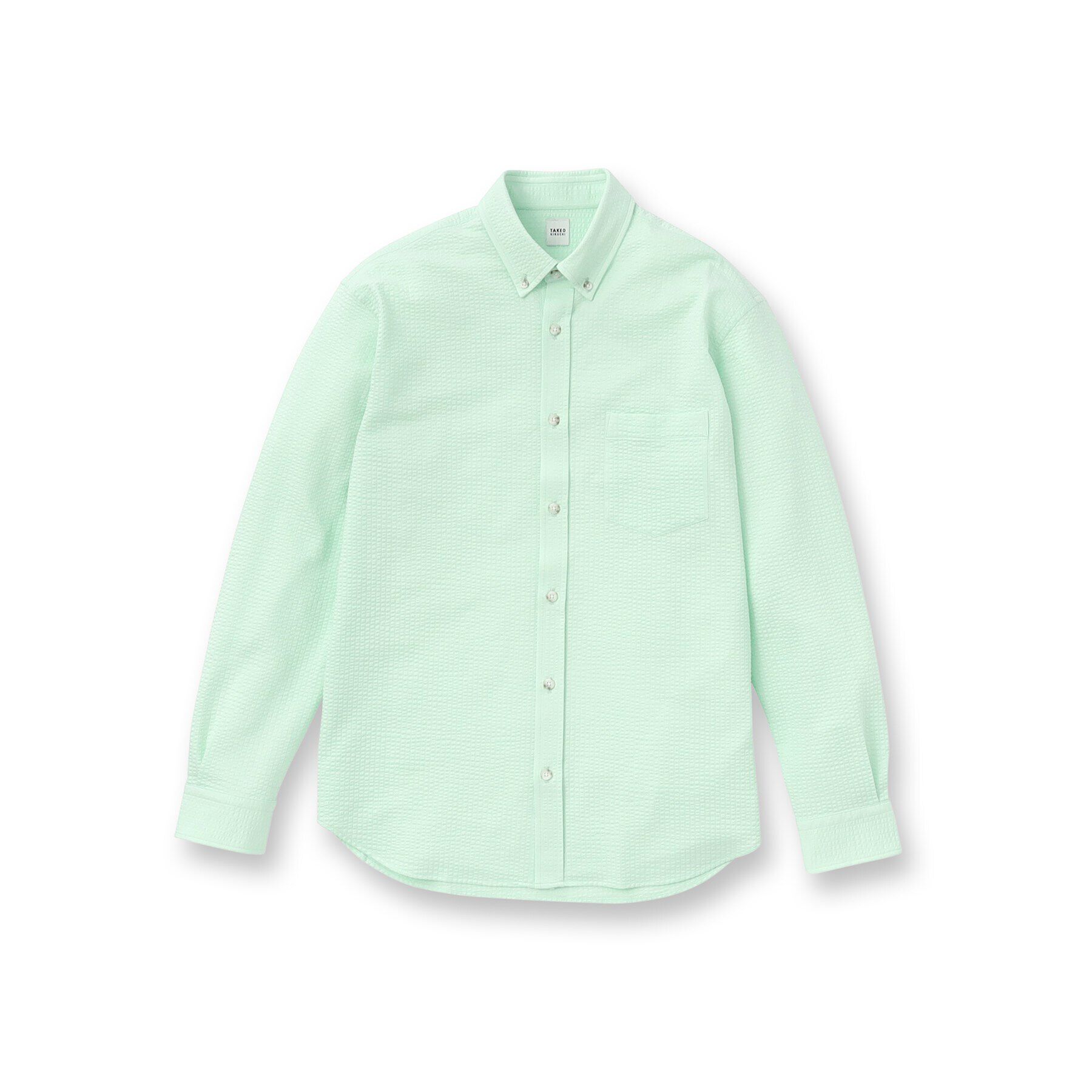 TAKEO KIKUCHI「【抗菌防臭/シーズンレス】シアサッカー ジャージシャツ」|シャツ・ブラウス|