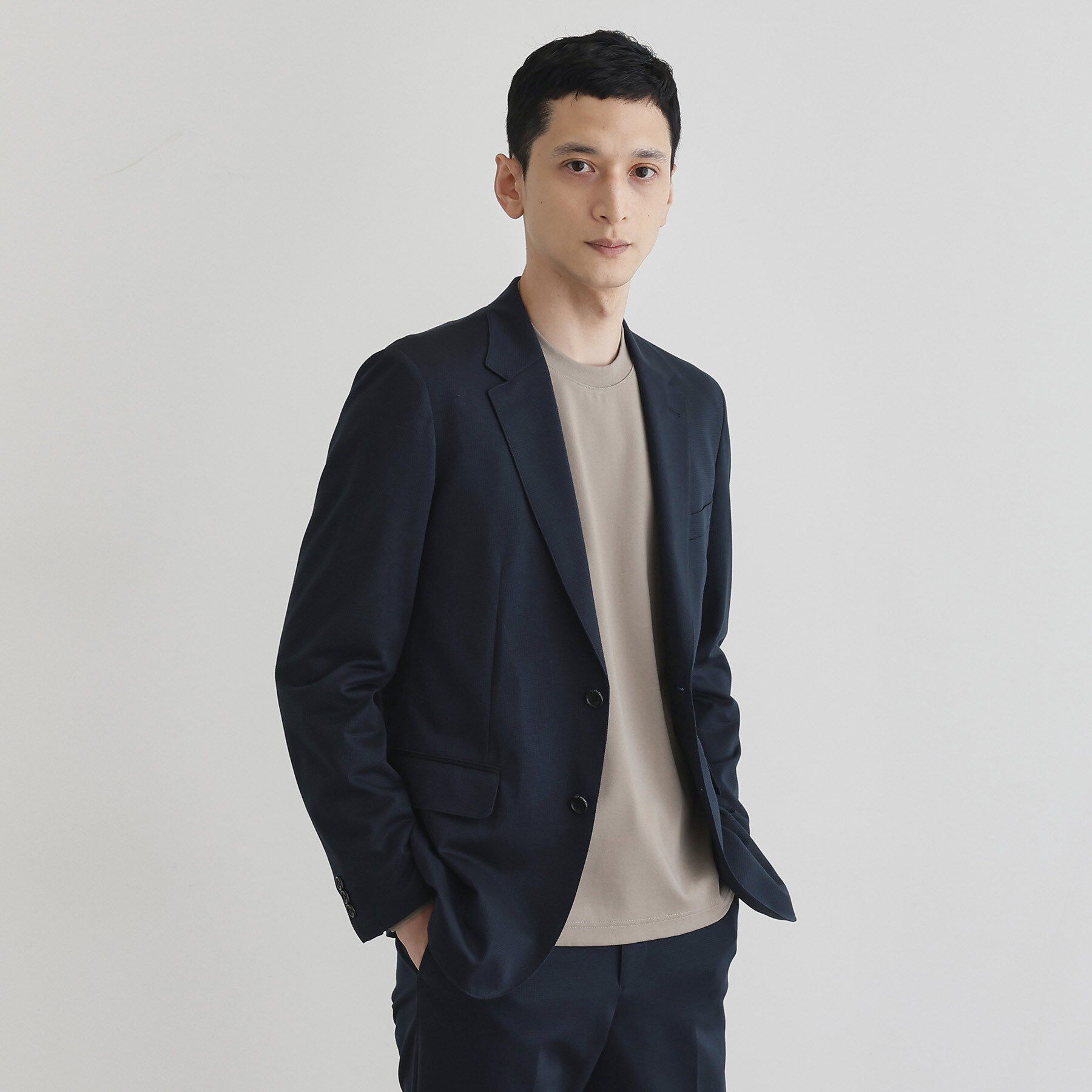 TAKEO KIKUCHI「ピンジャージ 千鳥 ジャケット」|テーラードジャケット|