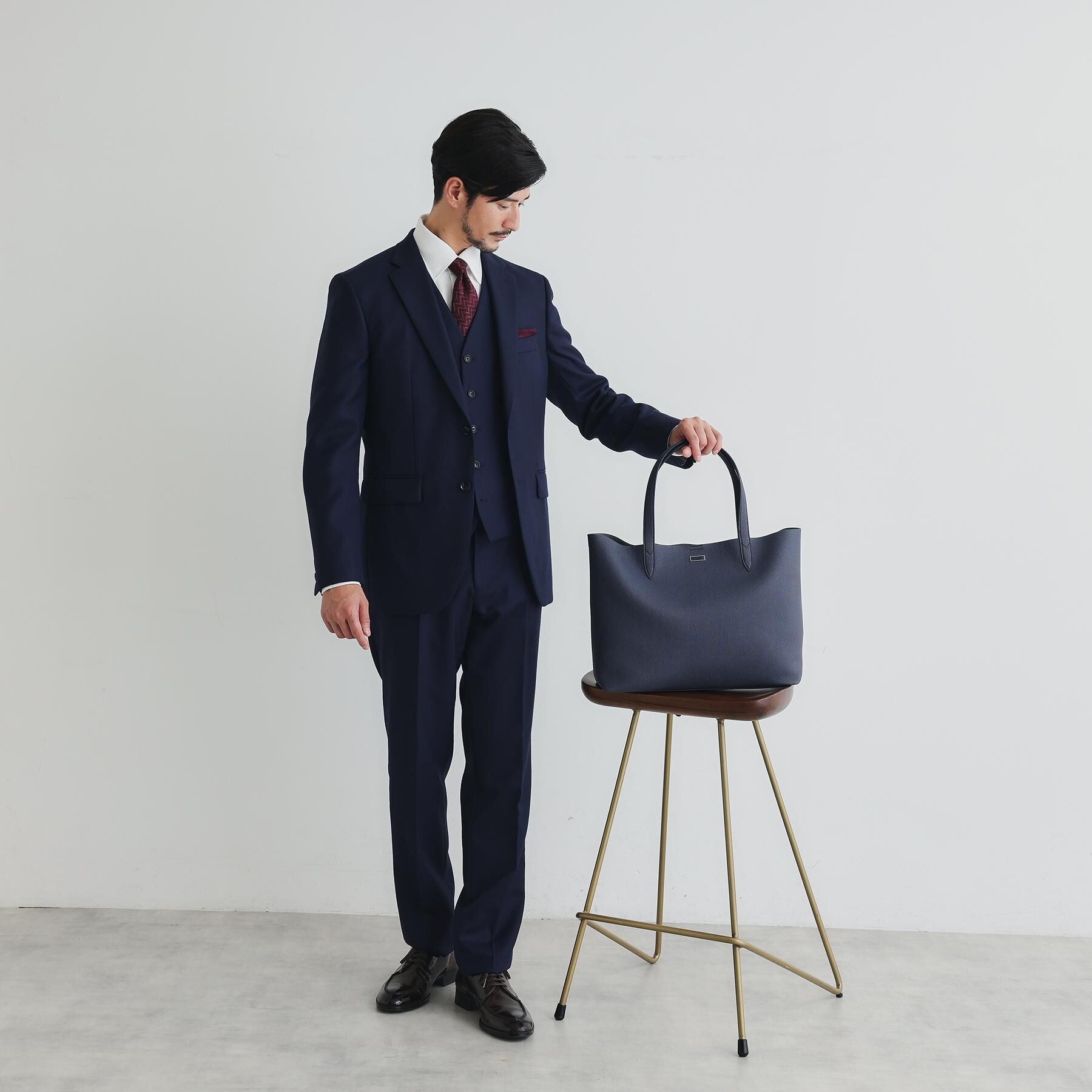 TAKEO KIKUCHI「PUボンディングトートバッグ」|トートバッグ|