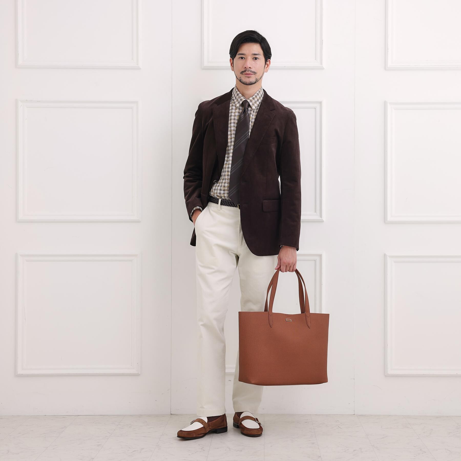 TAKEO KIKUCHI「PUボンディングトートバッグ」|トートバッグ|