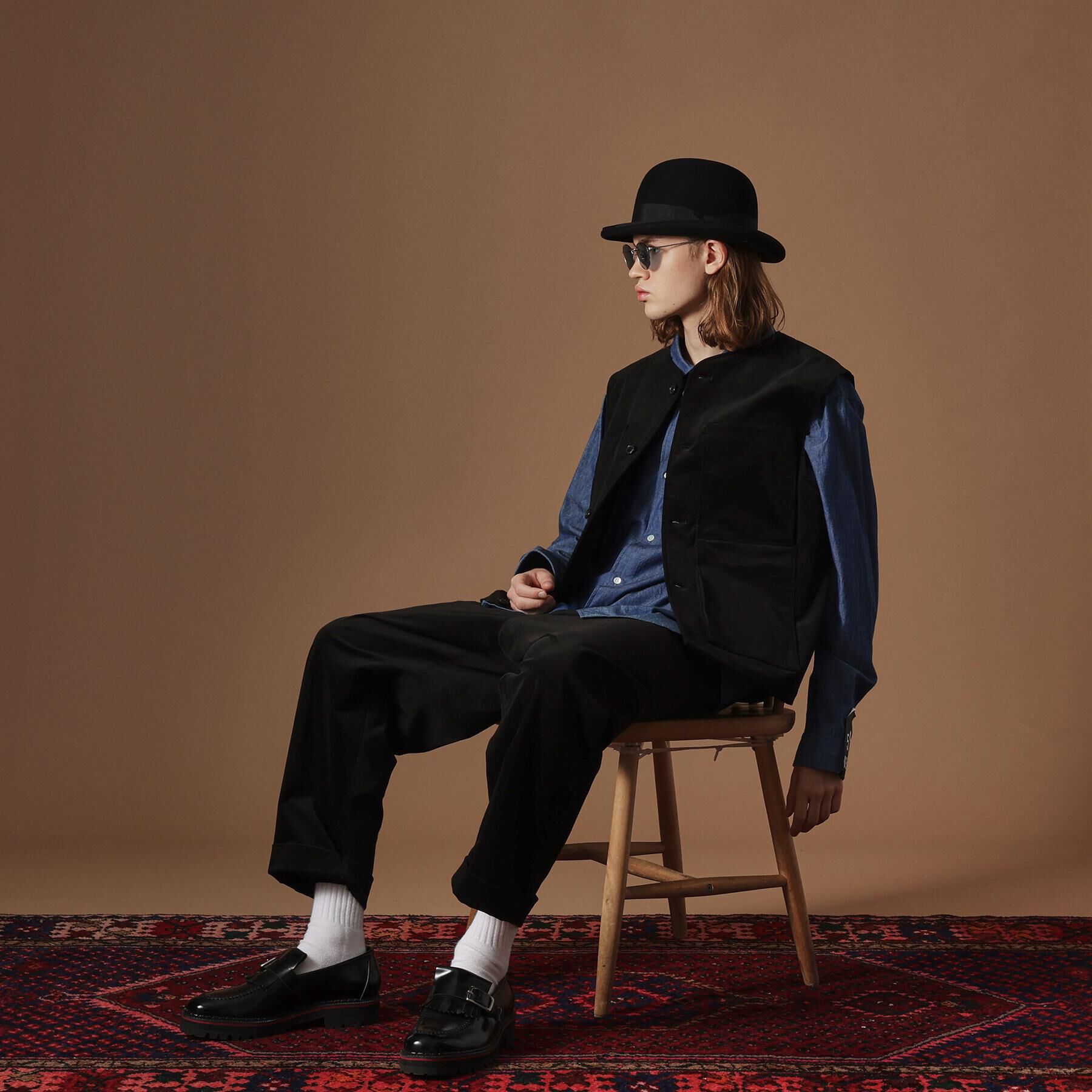 40CARATS&525「【Sサイズ～】コーデュロイ4パッチポケットヴェスト」|ベスト・ジレ|