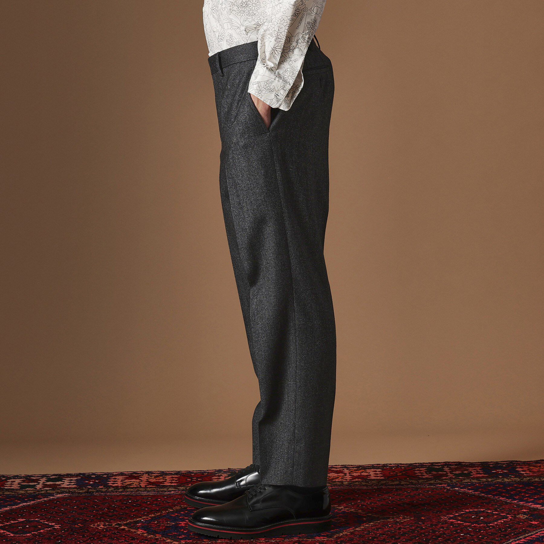 40CARATS&525「【Sサイズ～】ピンチェックミルドスラックス」|その他|