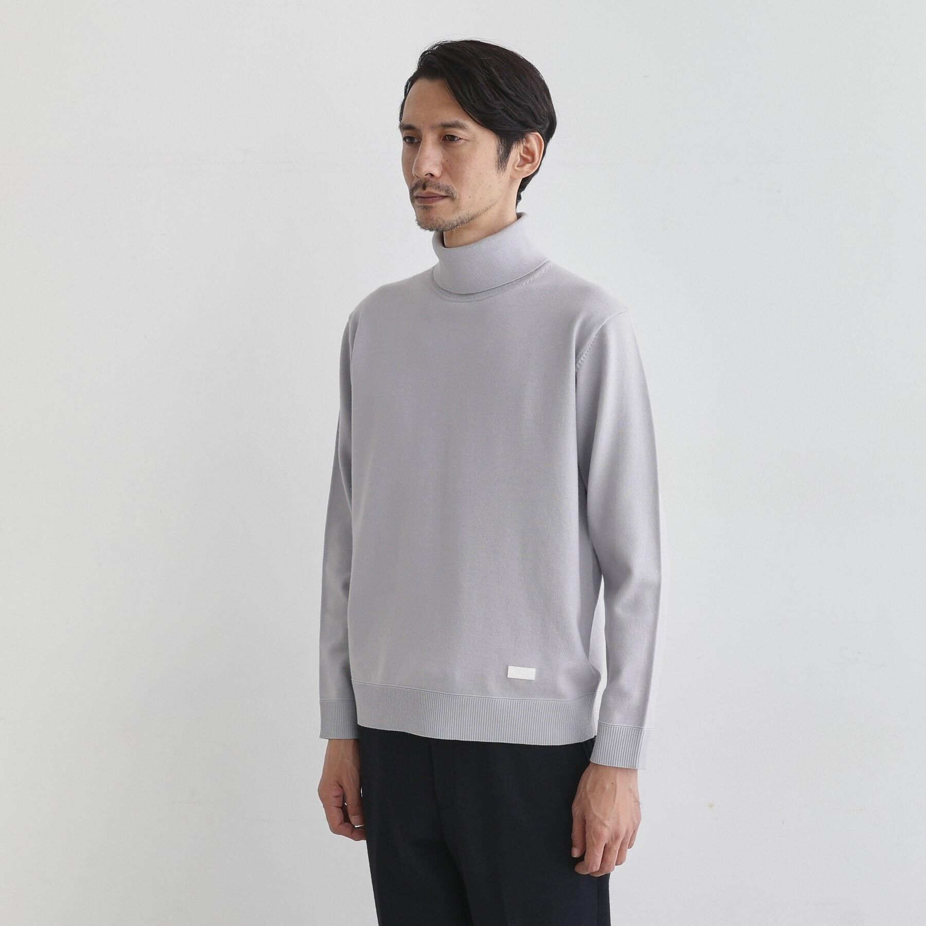 TAKEO KIKUCHI「アンチピリング タートルネック ニット」|ニット・セーター|