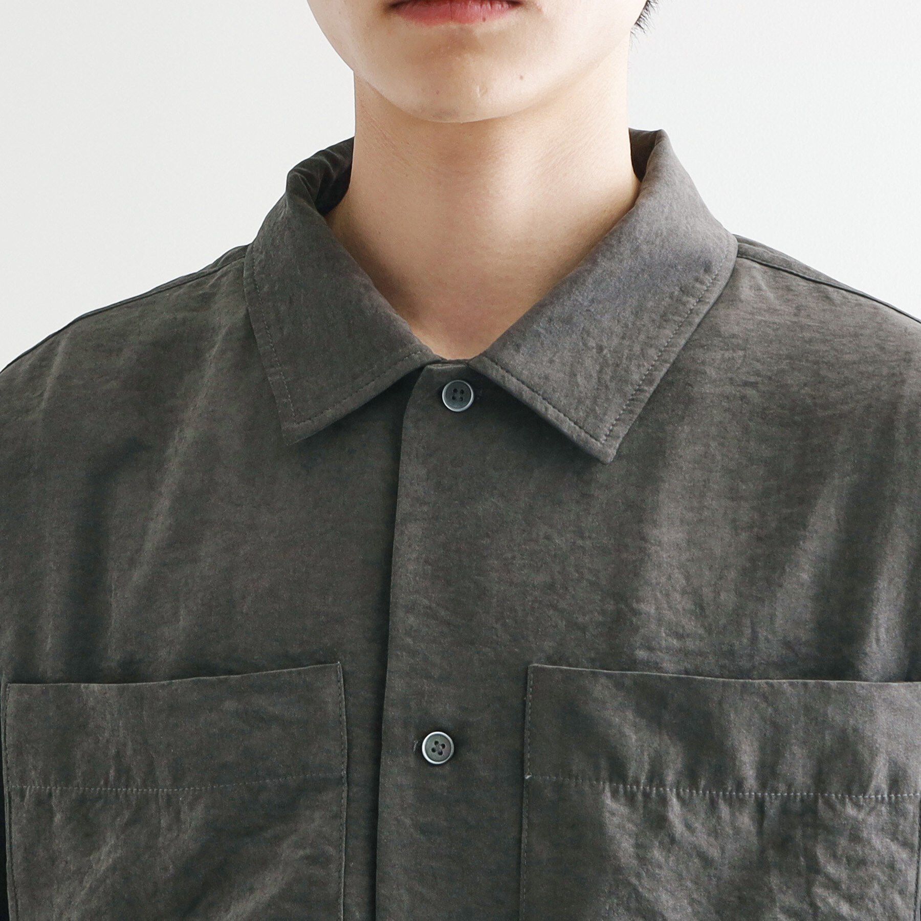 tk.TAKEO KIKUCHI「ヴィンテージライククロップドシャツ」|シャツ・ブラウス|