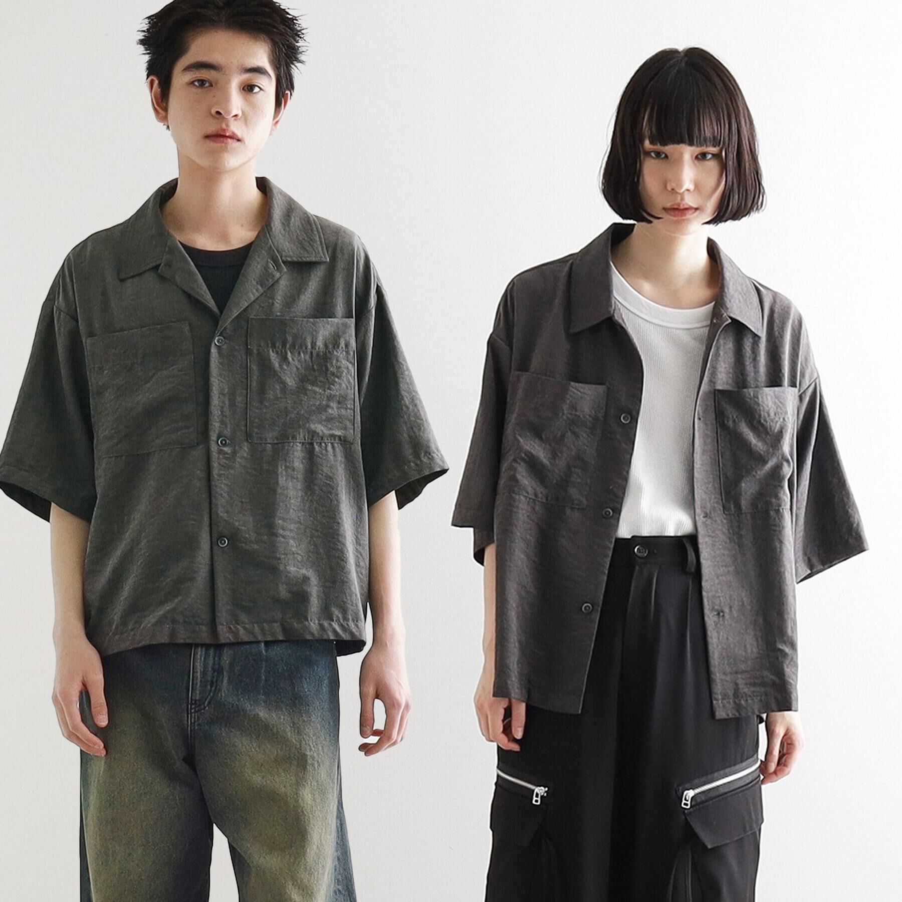 tk.TAKEO KIKUCHI「ヴィンテージライククロップドシャツ」|シャツ・ブラウス|