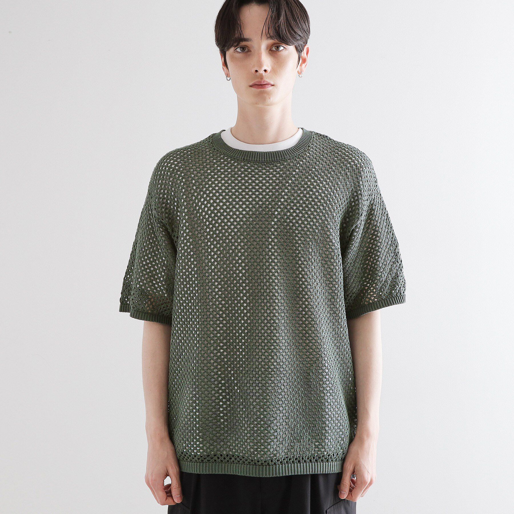 tk.TAKEO KIKUCHI「サマーメッシュアンサンブル」|Tシャツ・カットソー|