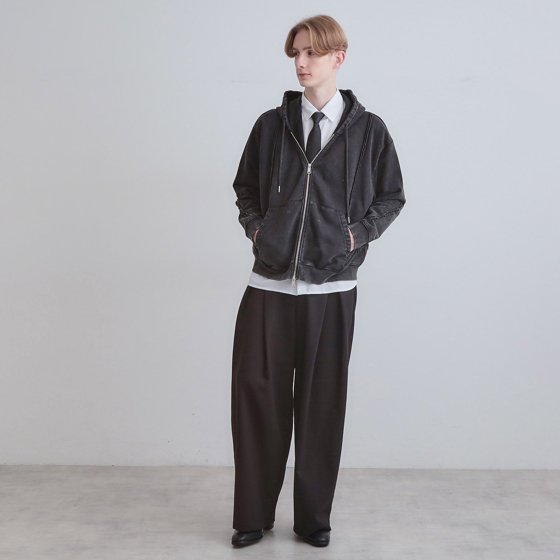 tk.TAKEO KIKUCHI「ヘヴィウェイトヴィンテージジップパーカ」|パーカー|