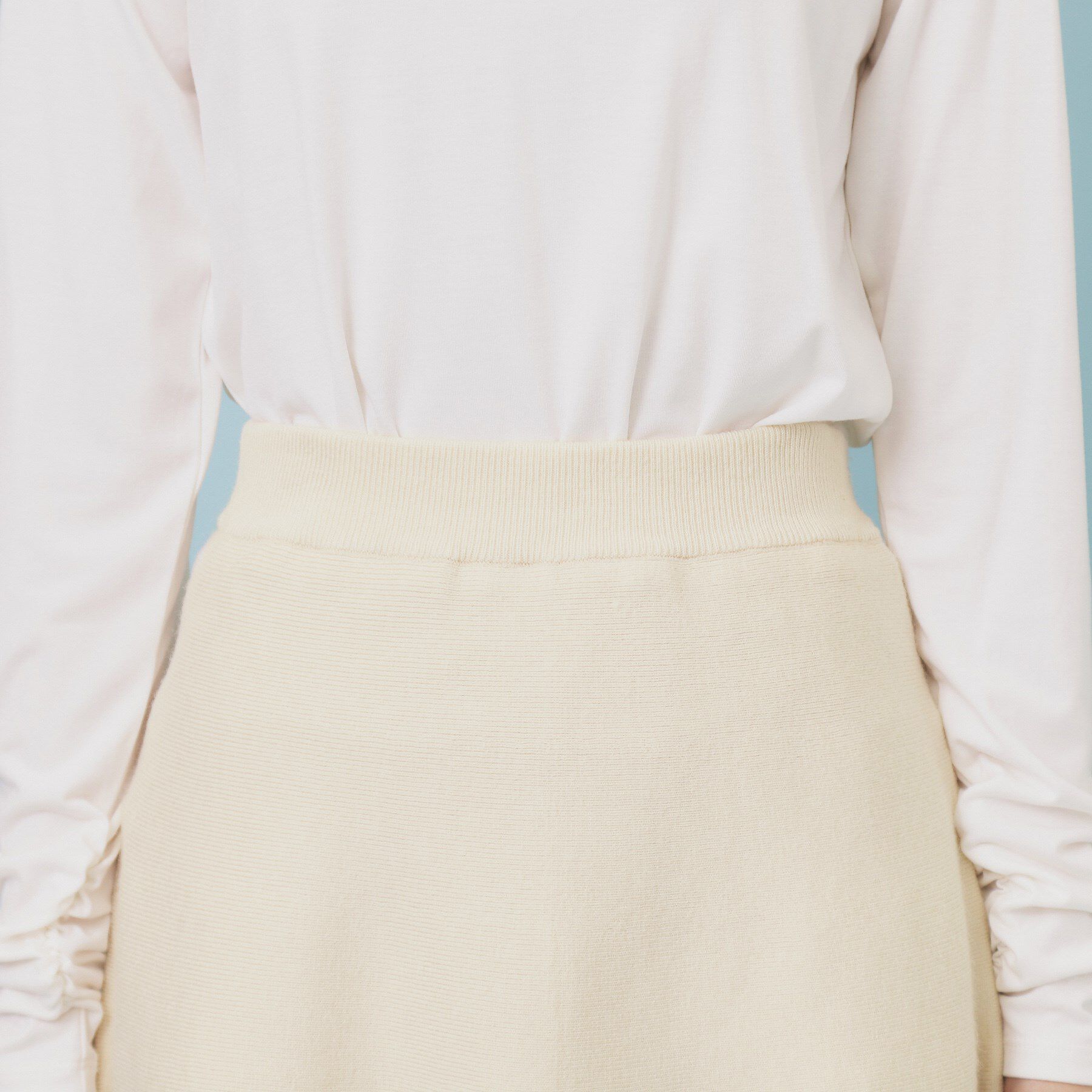 index「フレアミニニットスカート【洗濯機OK】」|スカート|