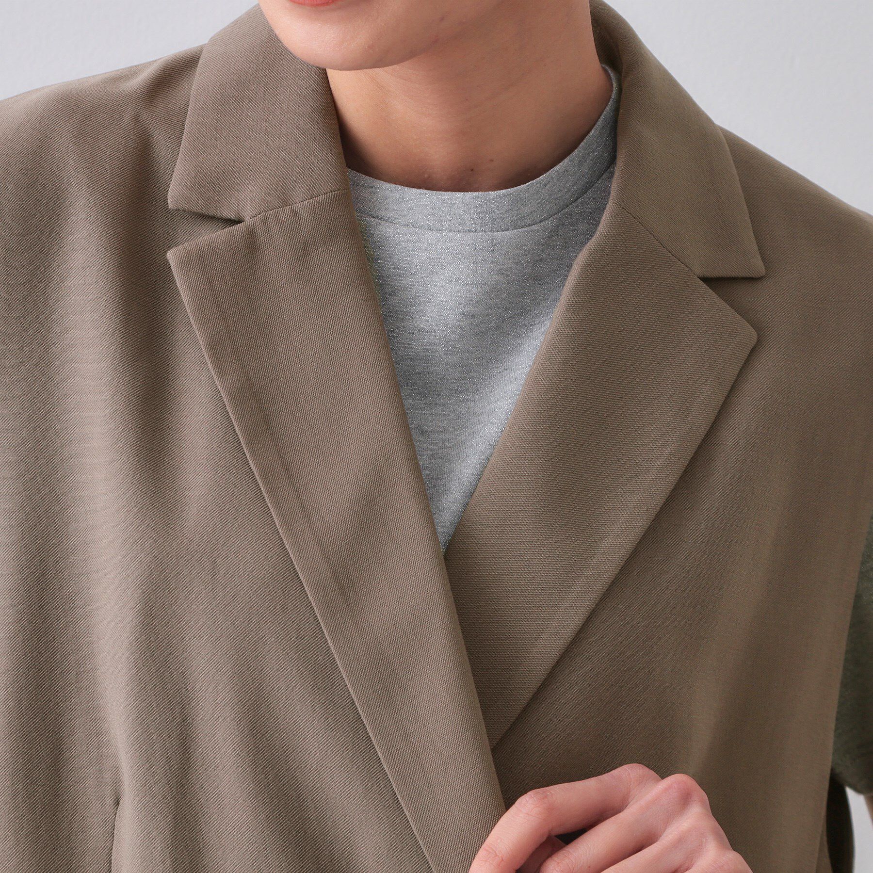 OPAQUE.CLIP「《美人百花掲載》テーラードジレ/セットアップ対応【洗える】」|ベスト・ジレ|