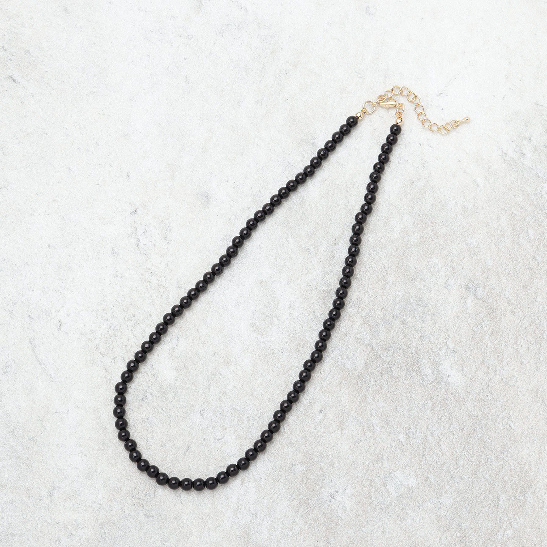 OPAQUE.CLIP「ボールネックレス」|ネックレス|ブラック(019)