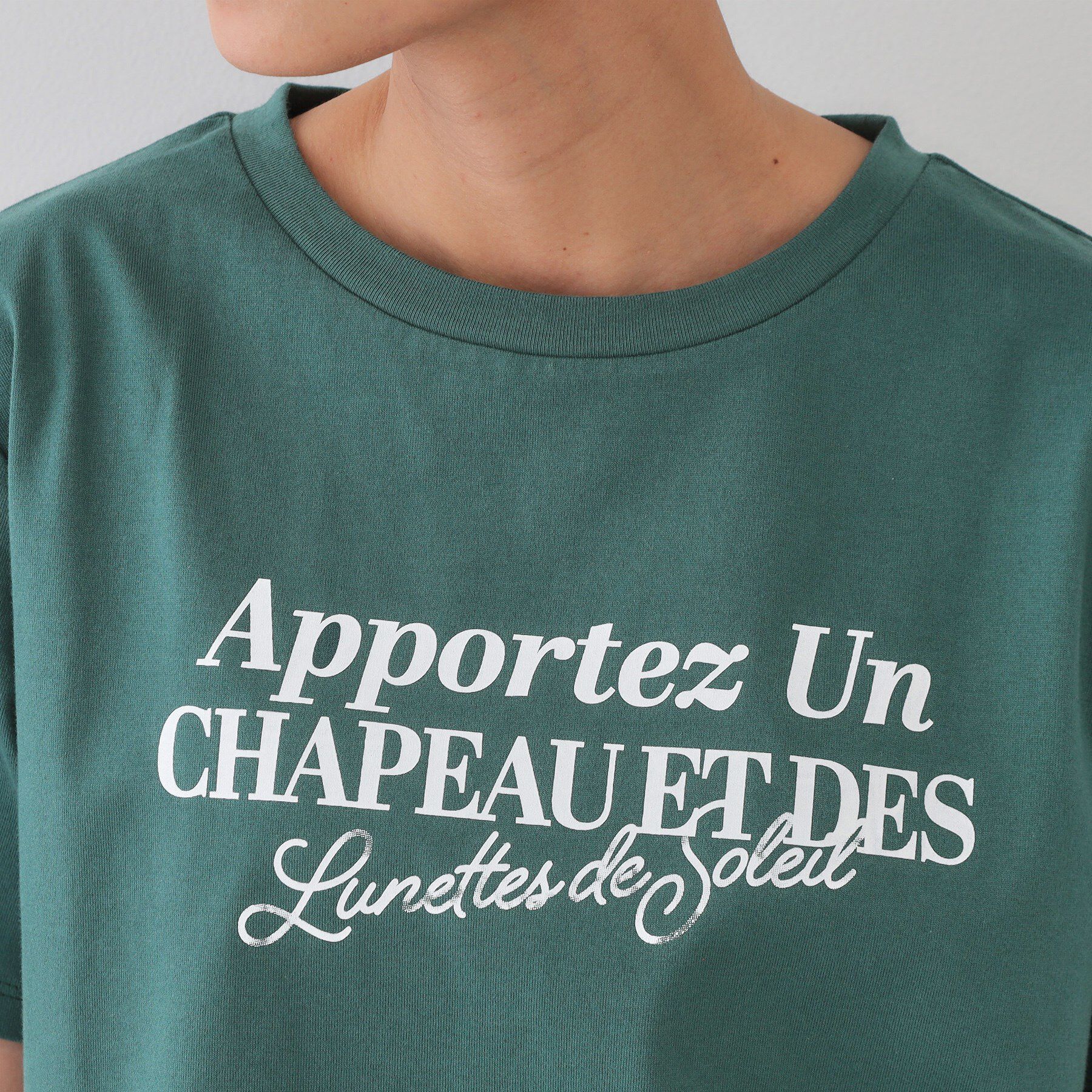 OPAQUE.CLIP「サーフロゴTシャツ【洗濯機洗い可】」|Tシャツ・カットソー|