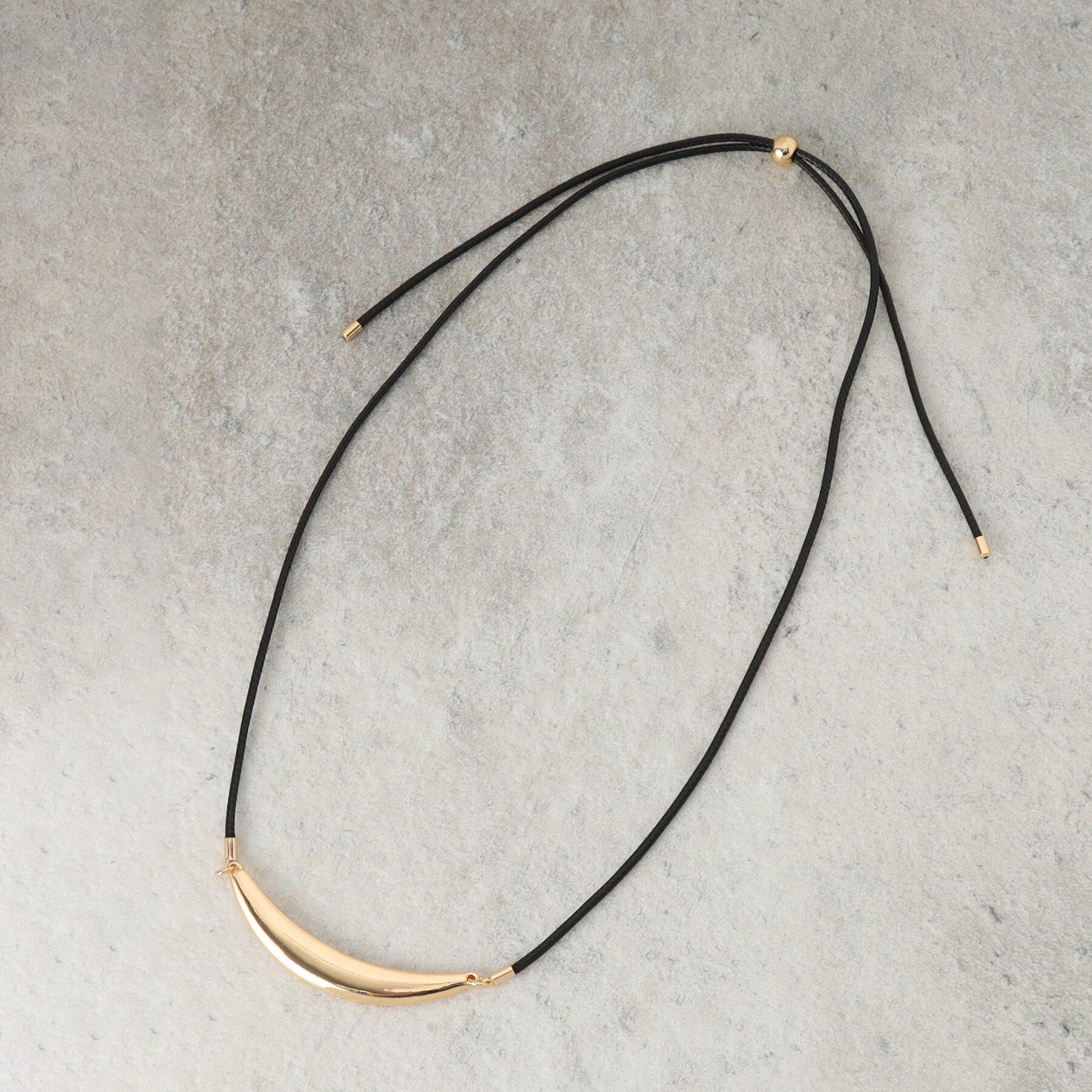 OPAQUE.CLIP「メタルバー&times;コードネックレス」|ネックレス|