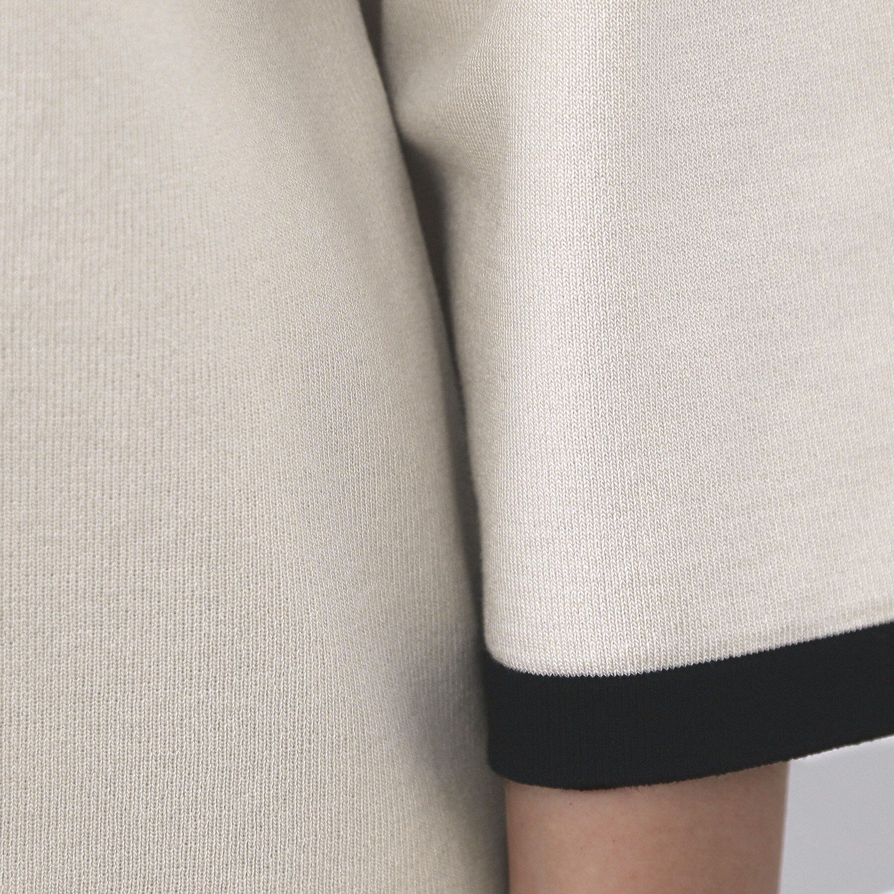 OPAQUE.CLIP「配色フレアスリーブニット【UVケア/洗濯機OK】」|ニット・セーター|