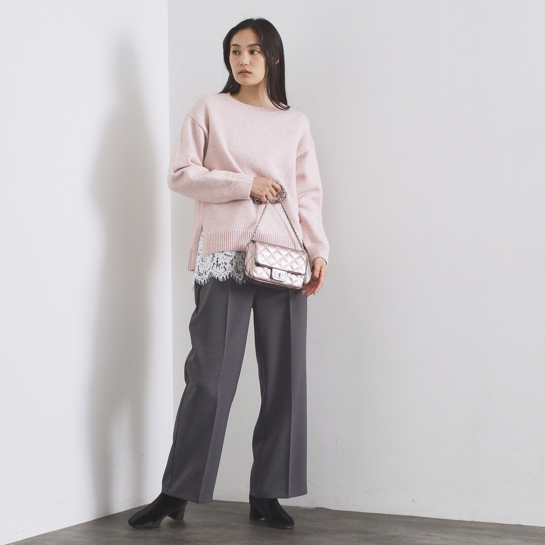 OPAQUE.CLIP「パフィーキルティングチェーンショルダーバッグ」|ショルダー・メッセンジャー|