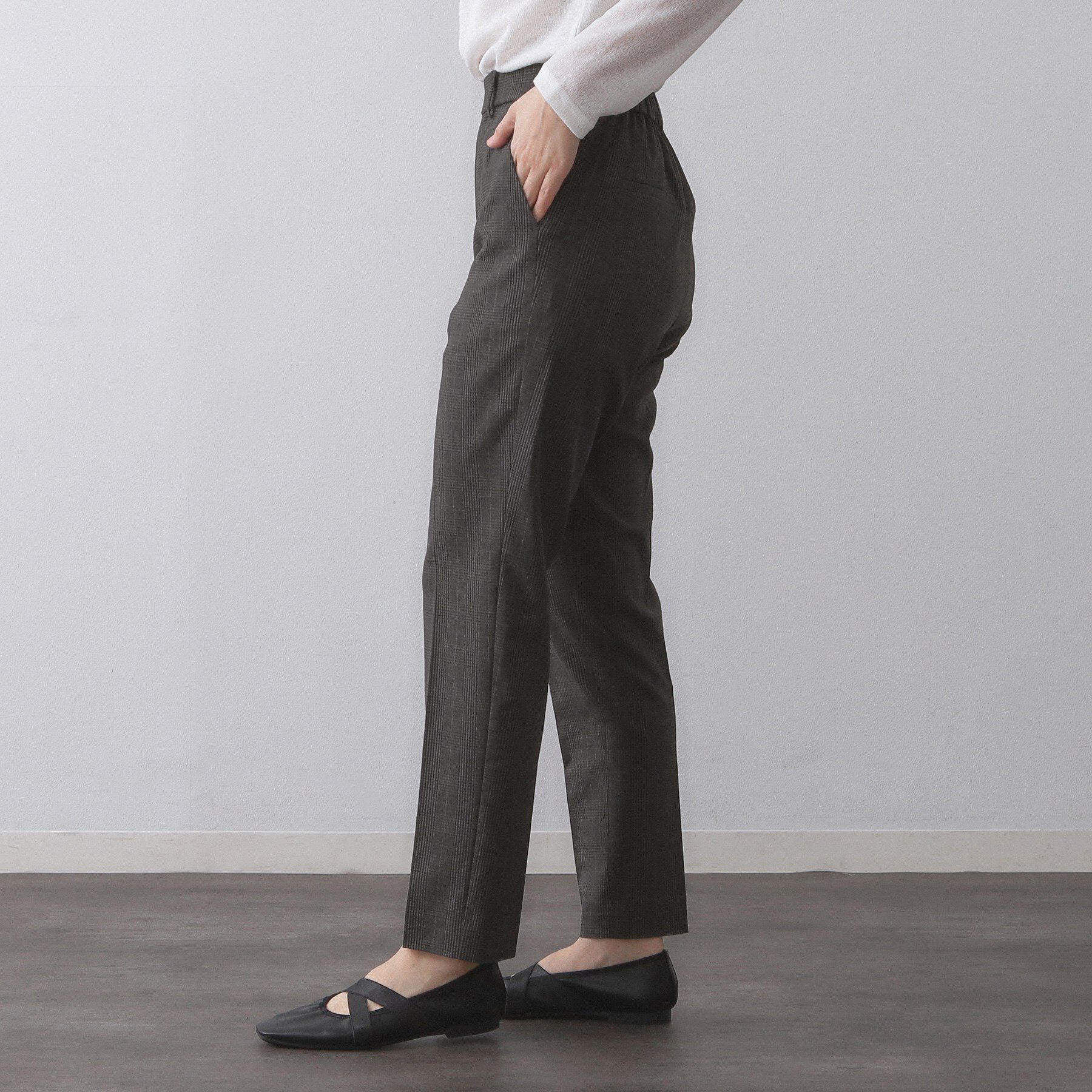 OPAQUE.CLIP「《SS-LLサイズ》ハイストレッチイージースティックパンツ【洗濯機洗い可】」|その他|