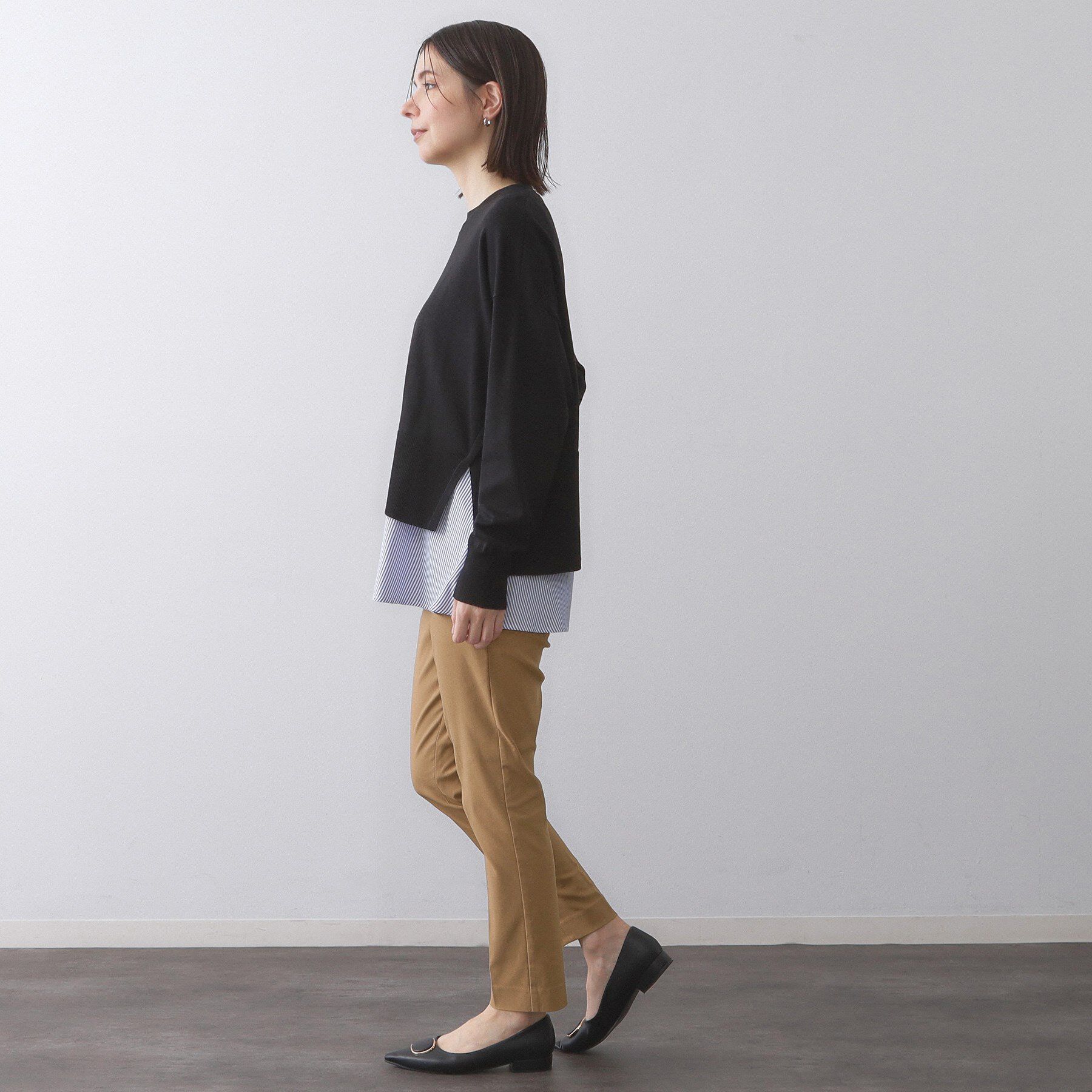 OPAQUE.CLIP「《SS-LLサイズ》ハイストレッチイージースティックパンツ【洗濯機洗い可】」|その他|