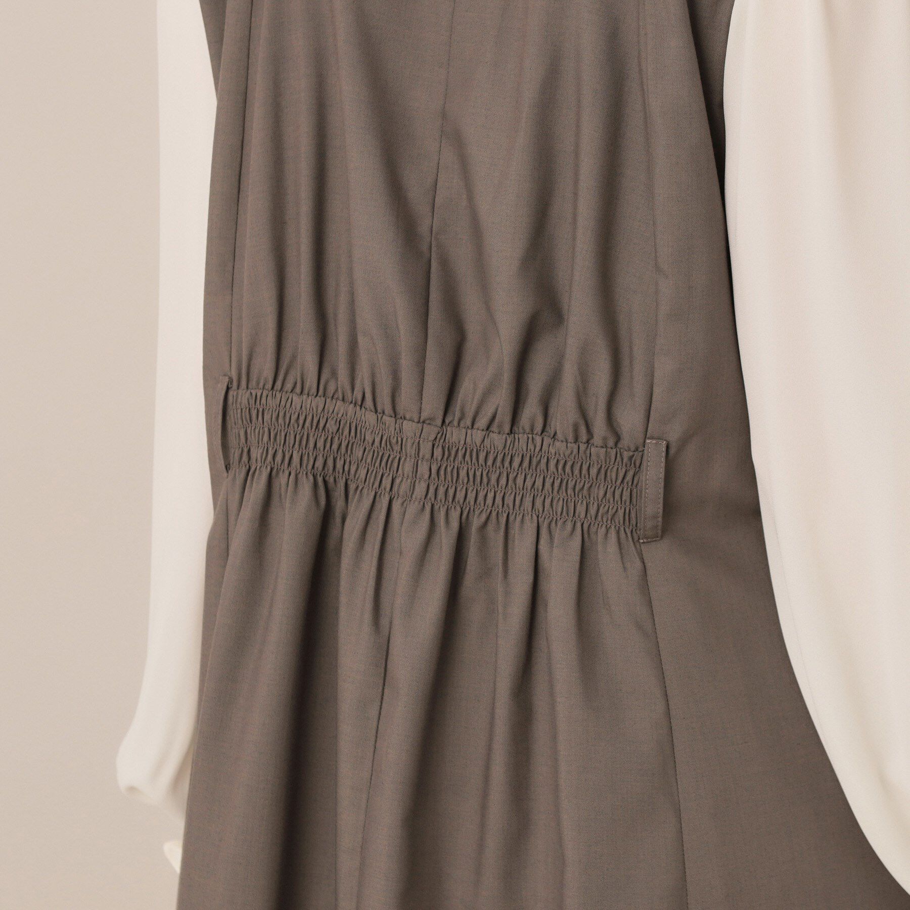 Couture broach「【レイヤード風・きれいめ・通勤】ドッキングベアワンピース」|ワンピース|