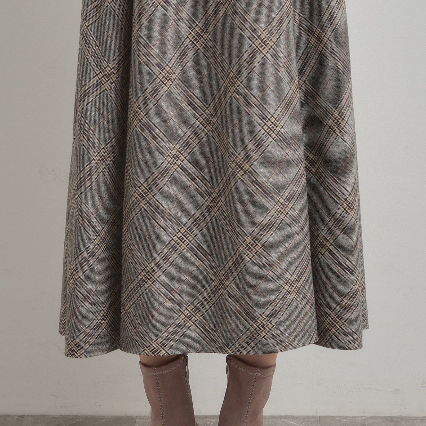 Couture broach「【通勤・大人可愛い】TRチェックスカート」|スカート|