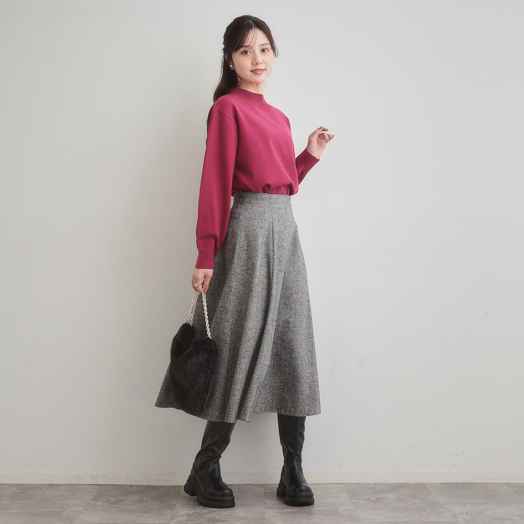 Couture broach「ストレッチロングブーツ」|ショートブーツ|