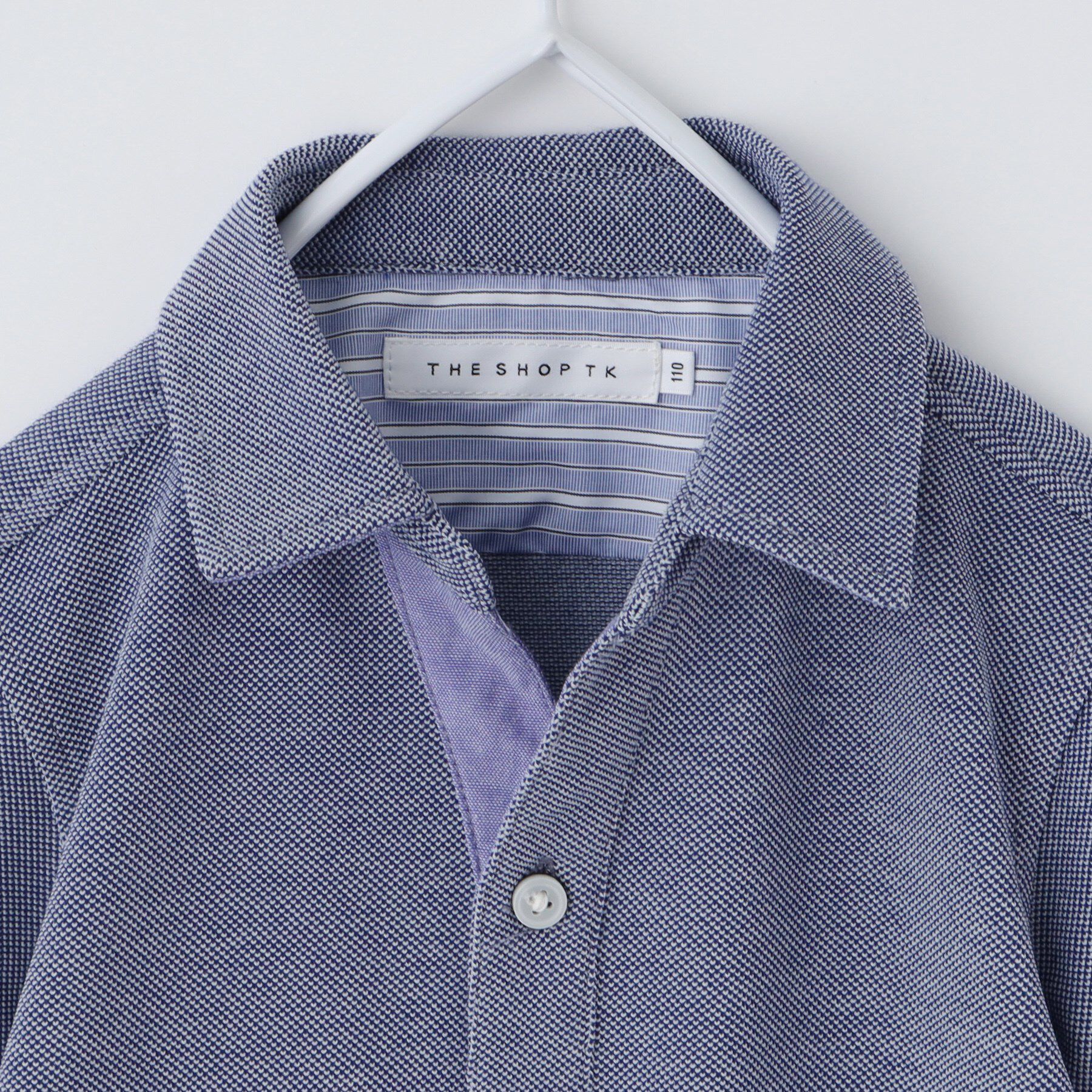 THE SHOP TK「【110-150】カノコポロシャツ/洗濯機OK・パパとおそろい」|Tシャツ・カットソー|