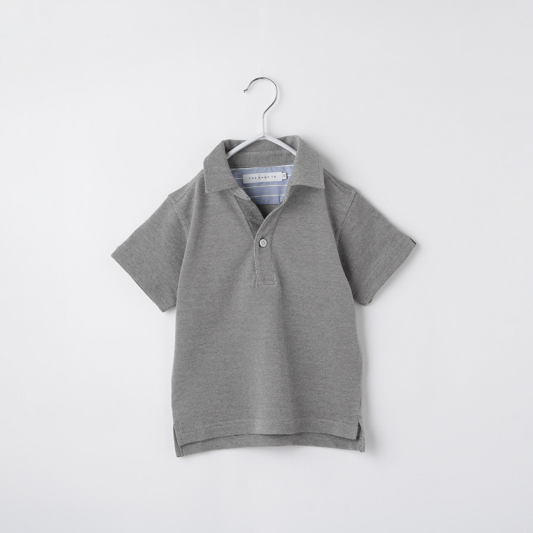 THE SHOP TK「【110-150】カノコポロシャツ/洗濯機OK・パパとおそろい」|Tシャツ・カットソー|