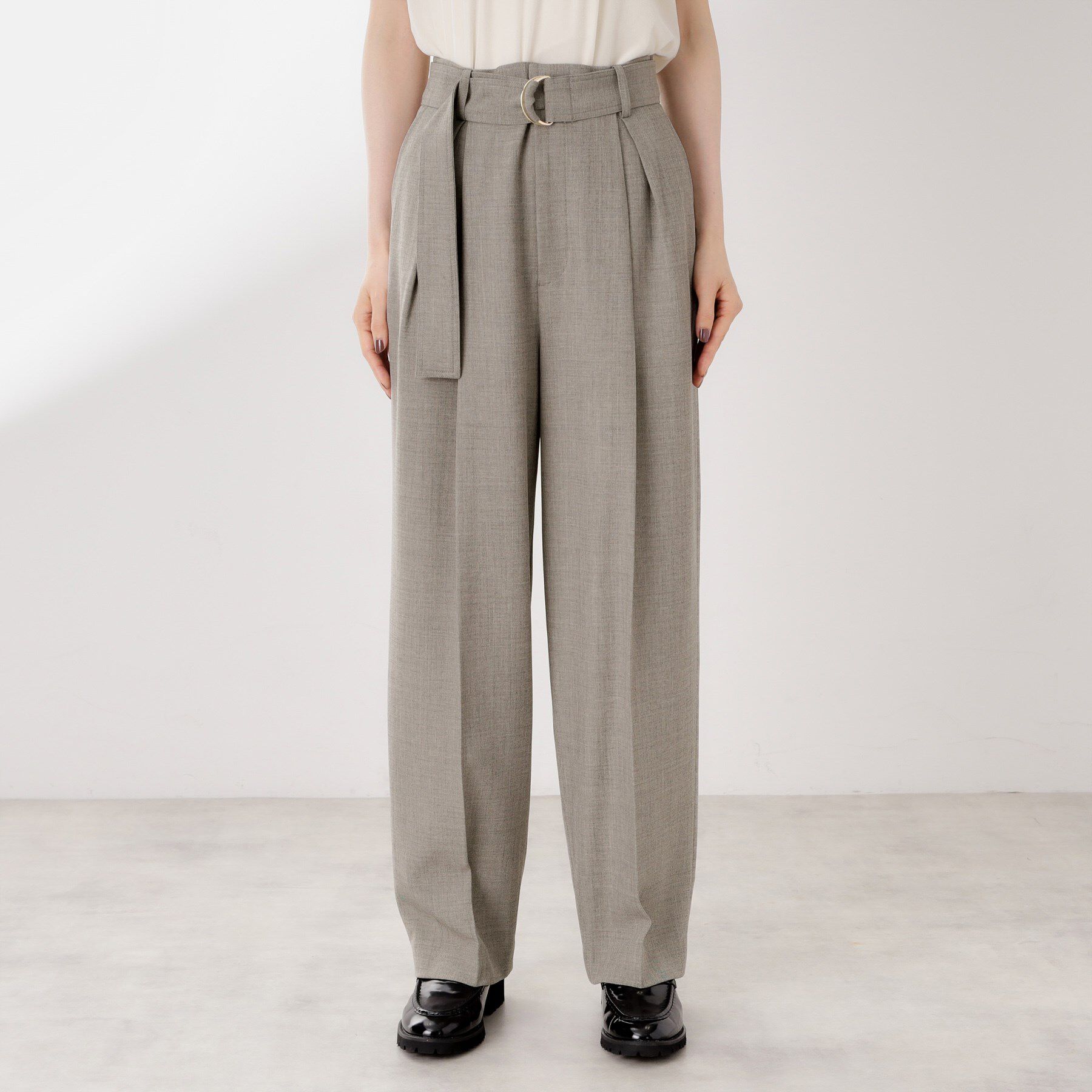 THE SHOP TK「ベルト付バレルパンツ【セットアップ可】/CAVIANシリーズ」|その他|