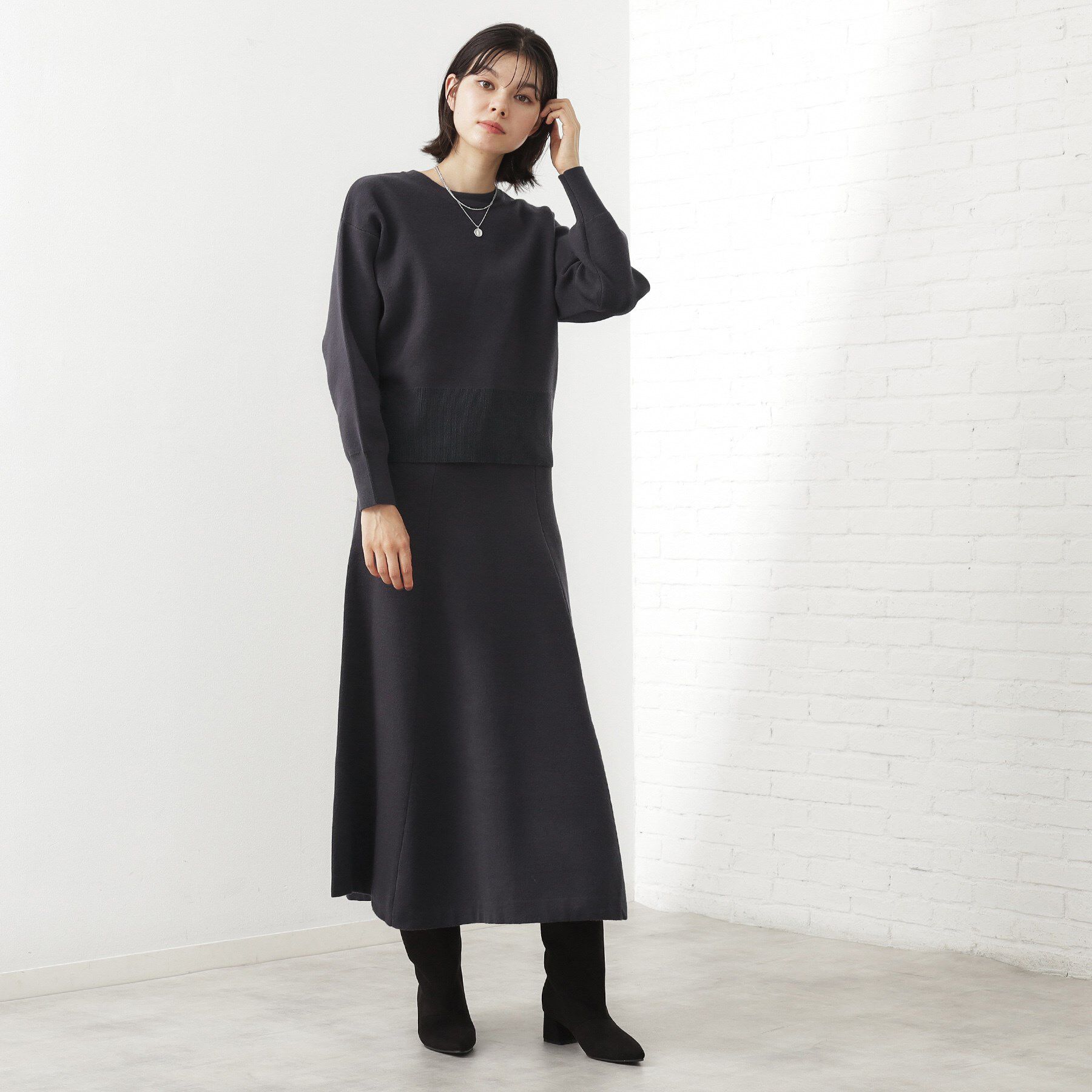 THE SHOP TK「【前後2WAY】ニットセットアップ」|スーツ|