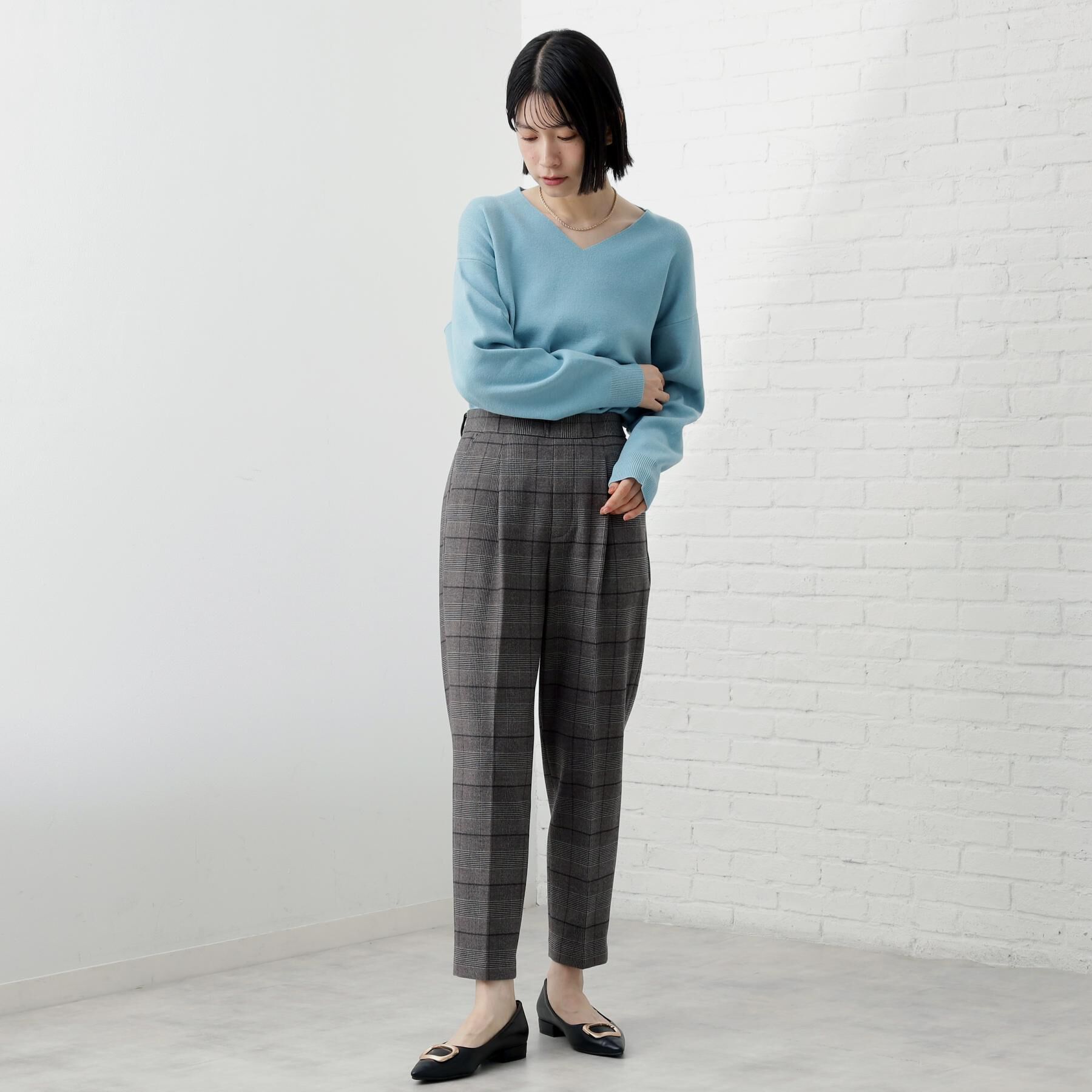 THE SHOP TK「【着丈選べる/XS～XLサイズ】あったか裏起毛テーパードパンツ」|その他|