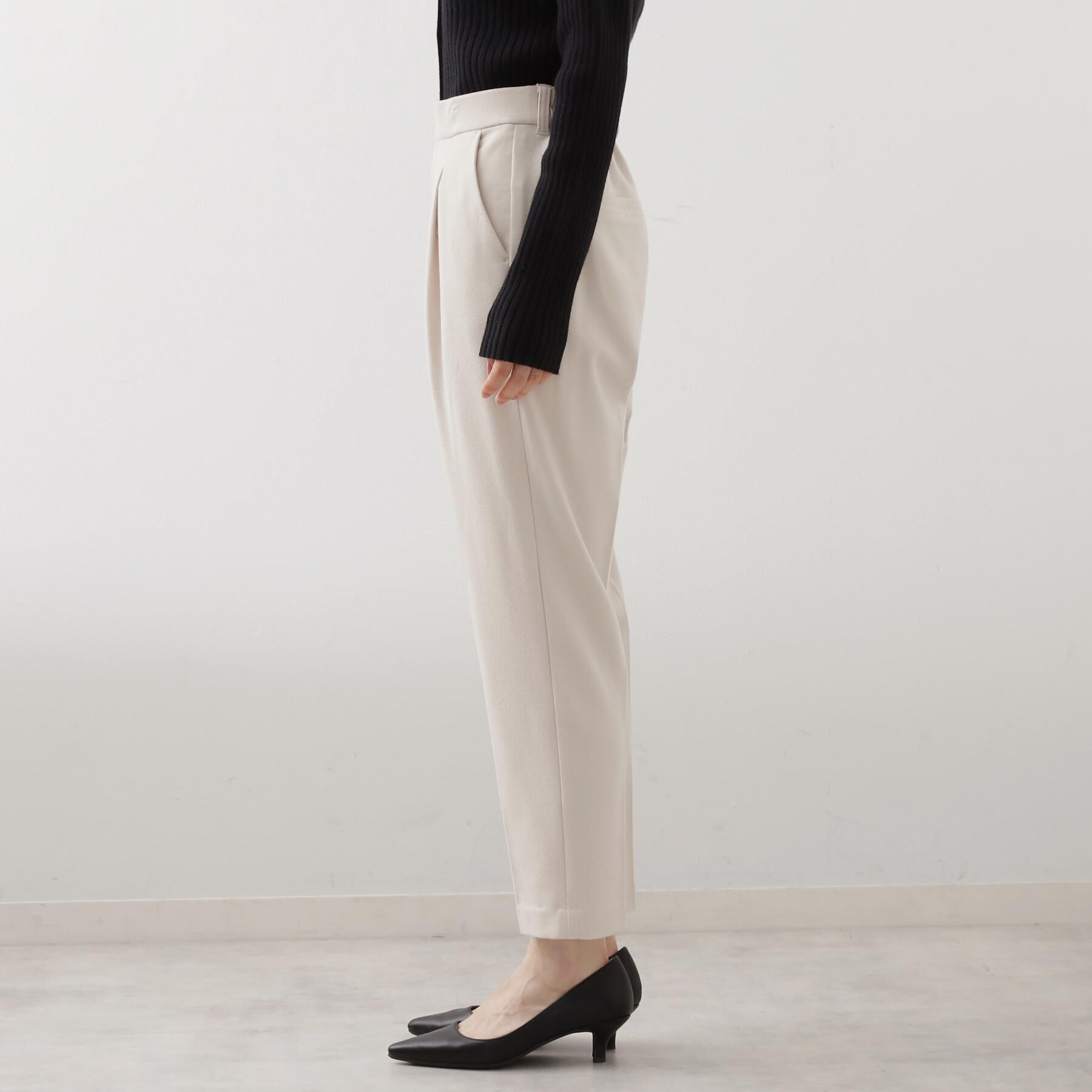 THE SHOP TK「【着丈選べる/XS～XLサイズ】あったか裏起毛テーパードパンツ」|その他|