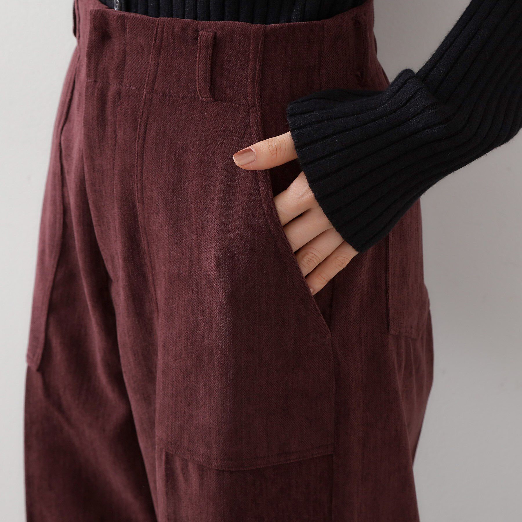 THE SHOP TK「クラッシュベロアベーカーパンツ」|その他|