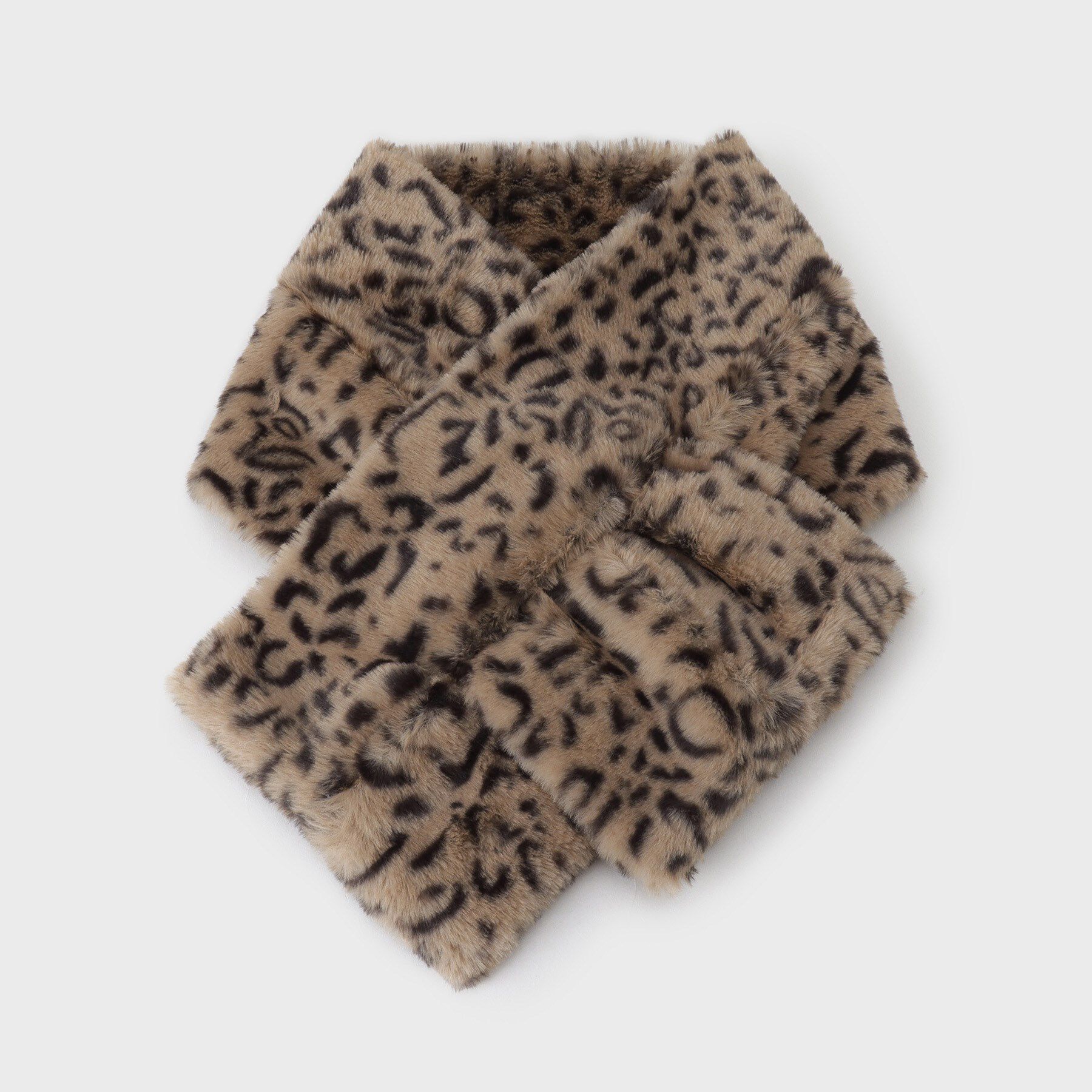 THE SHOP TK「フェイクファーティペット」|ストール|