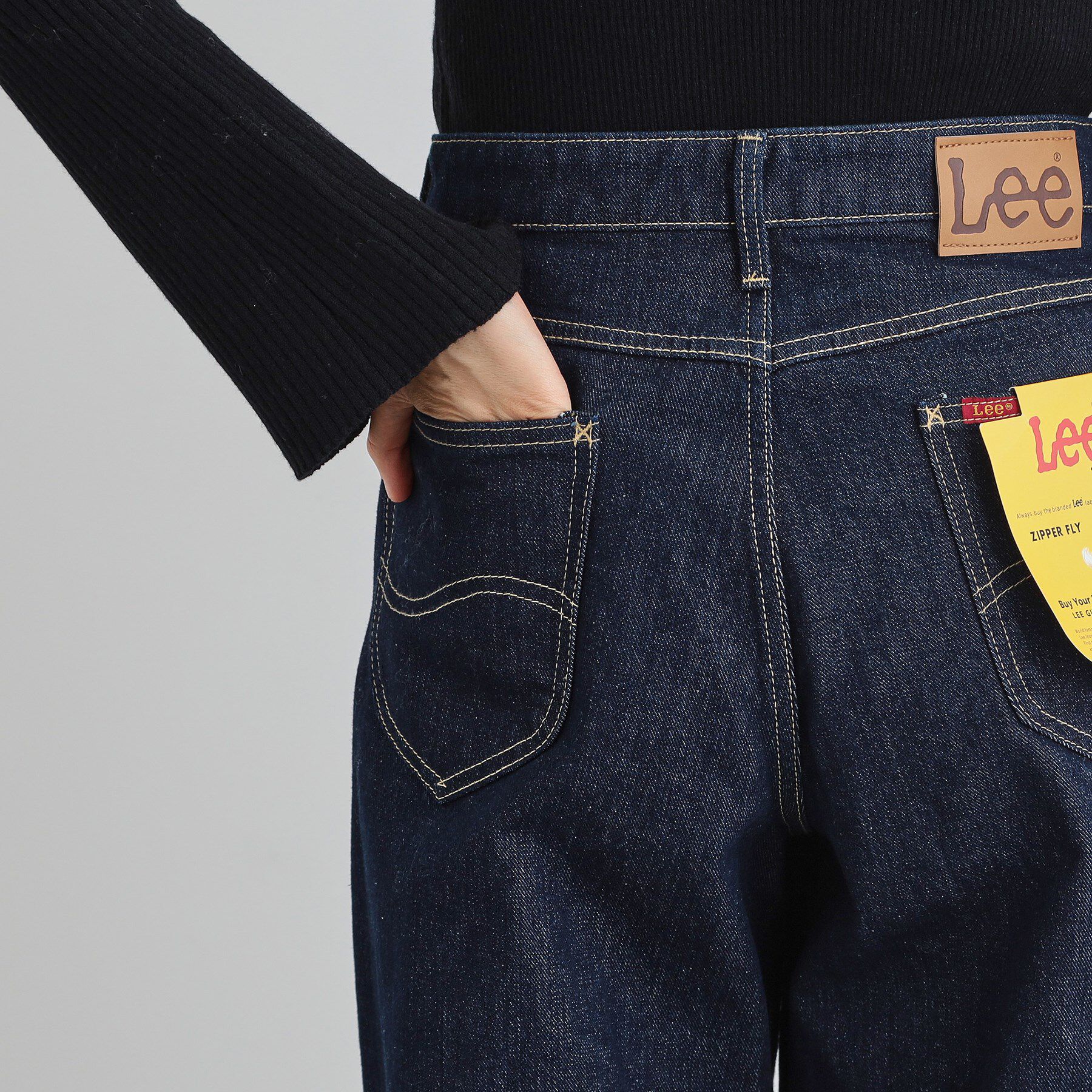 THE SHOP TK「【Lee】デニムワイドパンツ」|デニム|