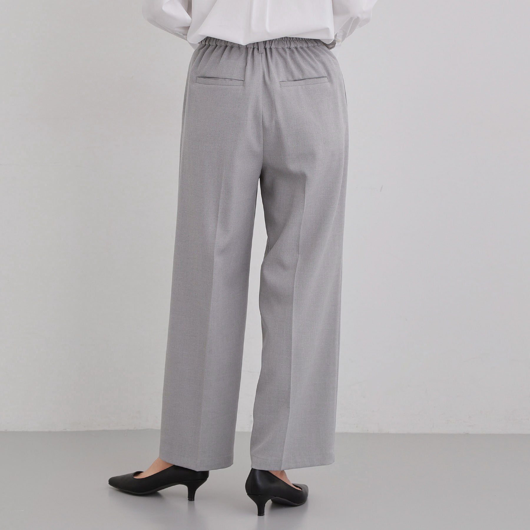 THE SHOP TK「【通勤にもデイリーにも】CAVIAN ベーシックワイドパンツ/セットアップ可」|その他|