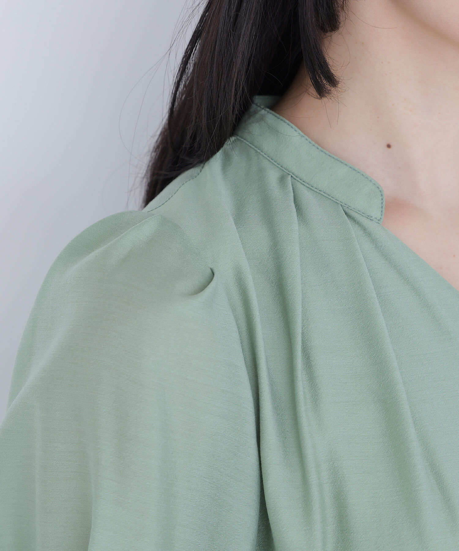  「フロントボタンプリーツワンピース」|ワンピース|