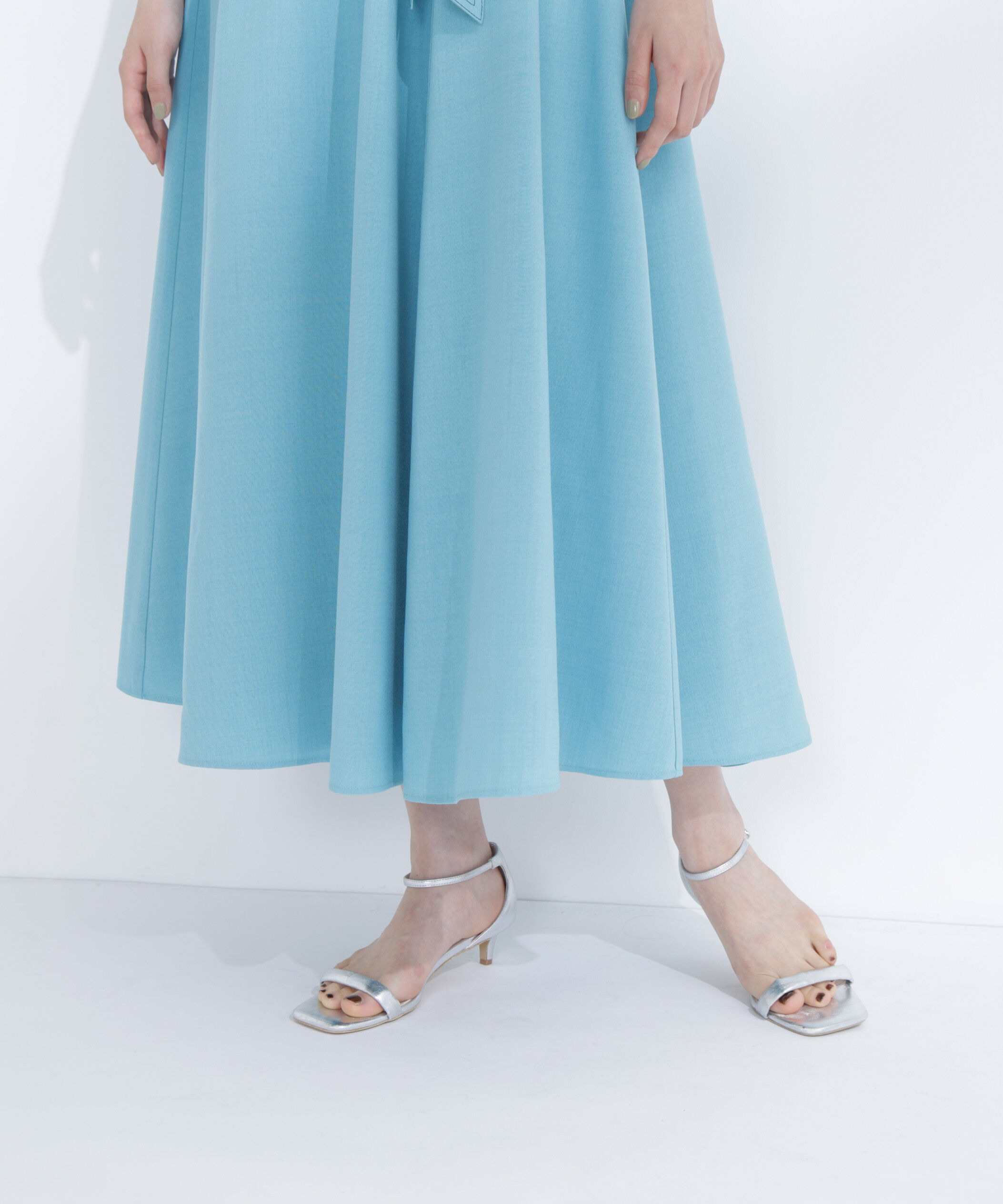  「ベルテッドステッチワンピース」|ワンピース|