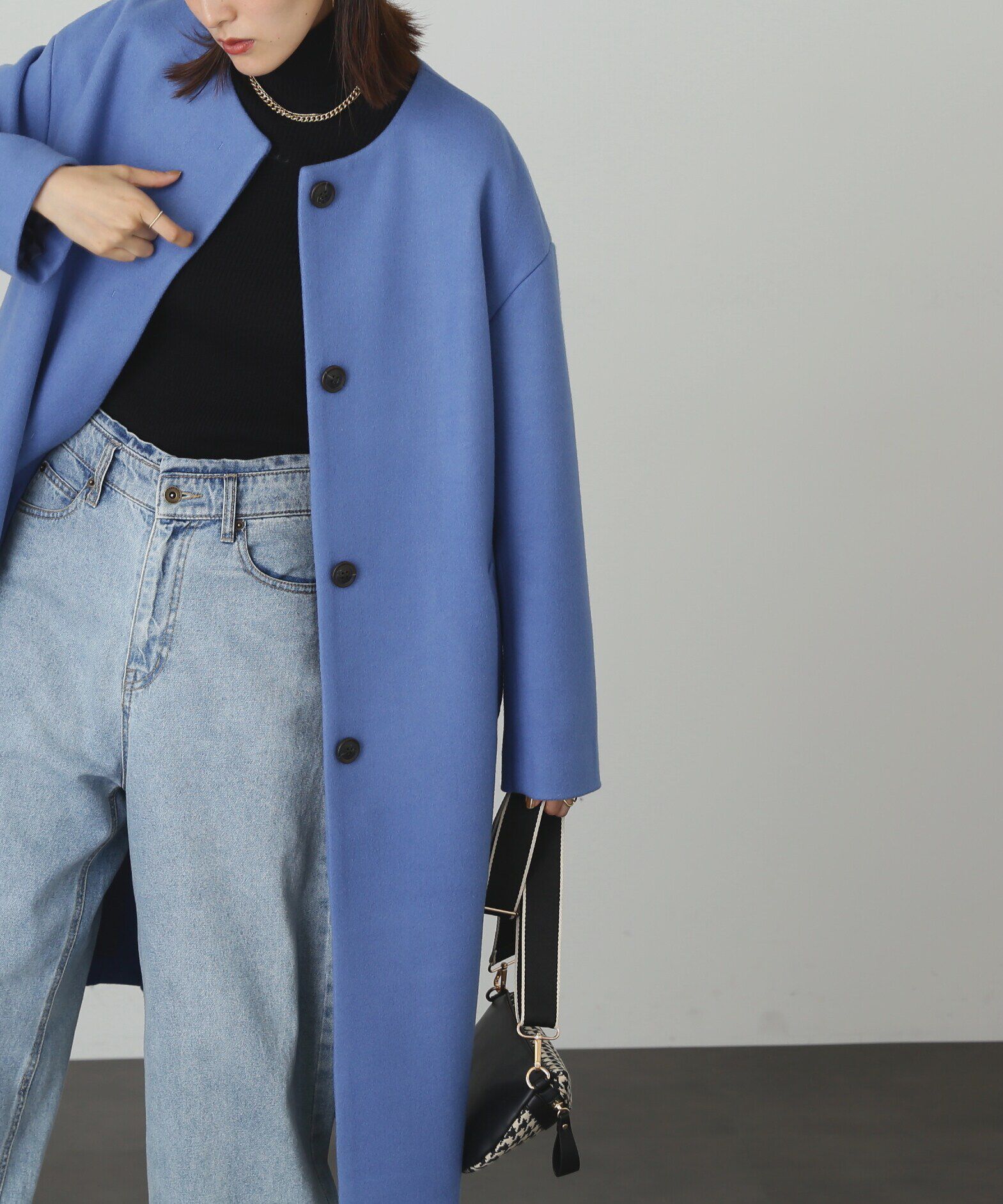  「タートルネックリブニット」|ニット・セーター|