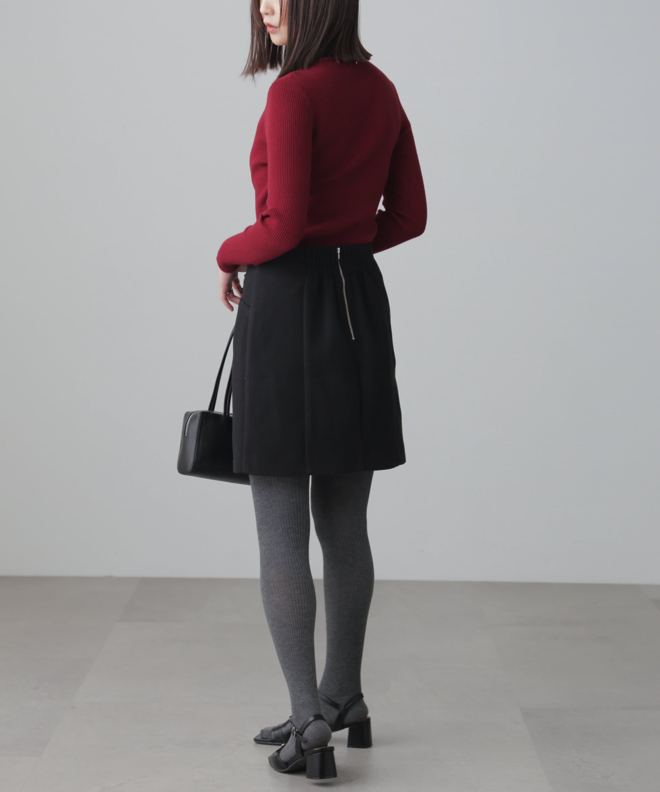  「タートルネックリブニット」|ニット・セーター|