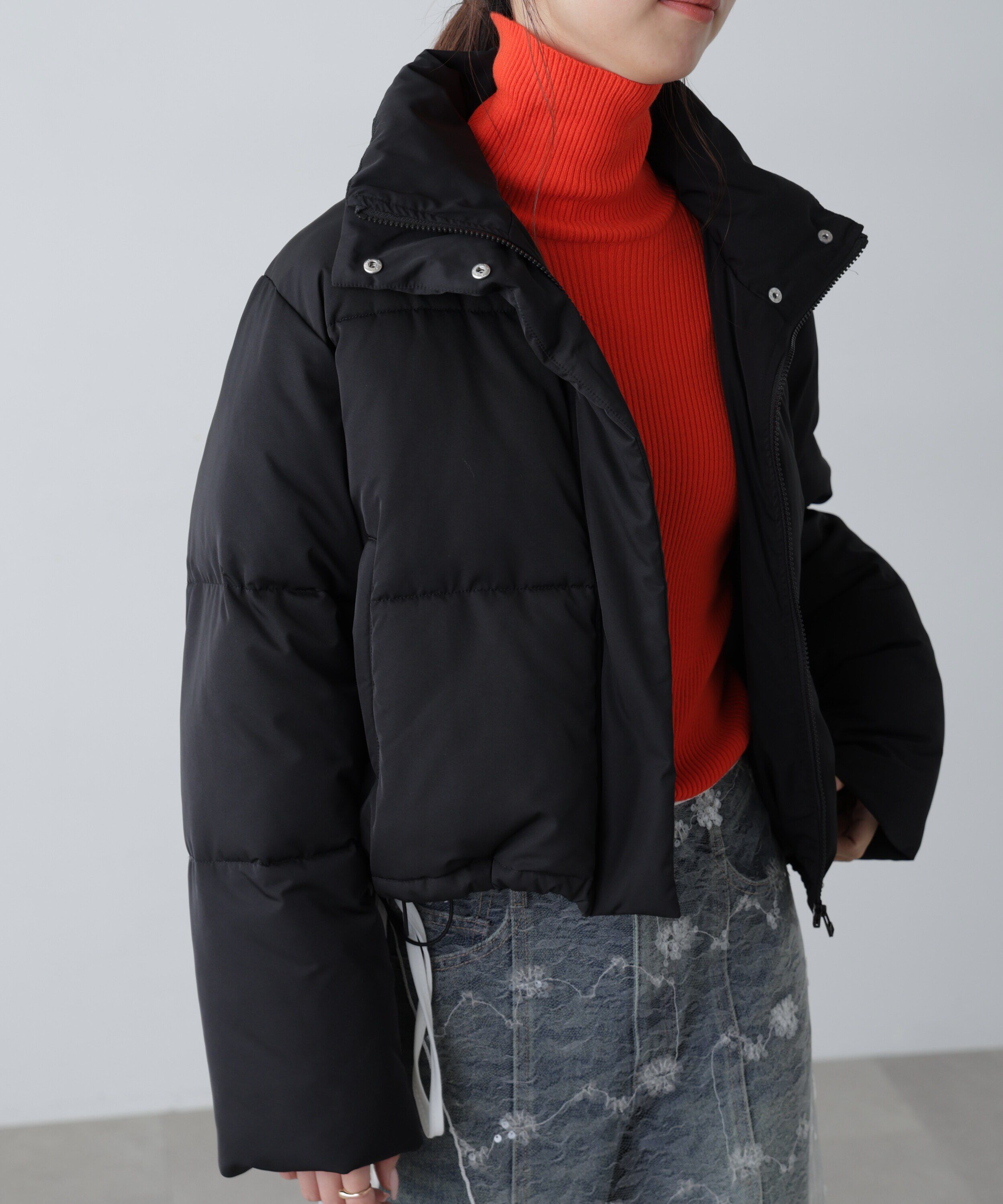  「タートルネックリブニット」|ニット・セーター|